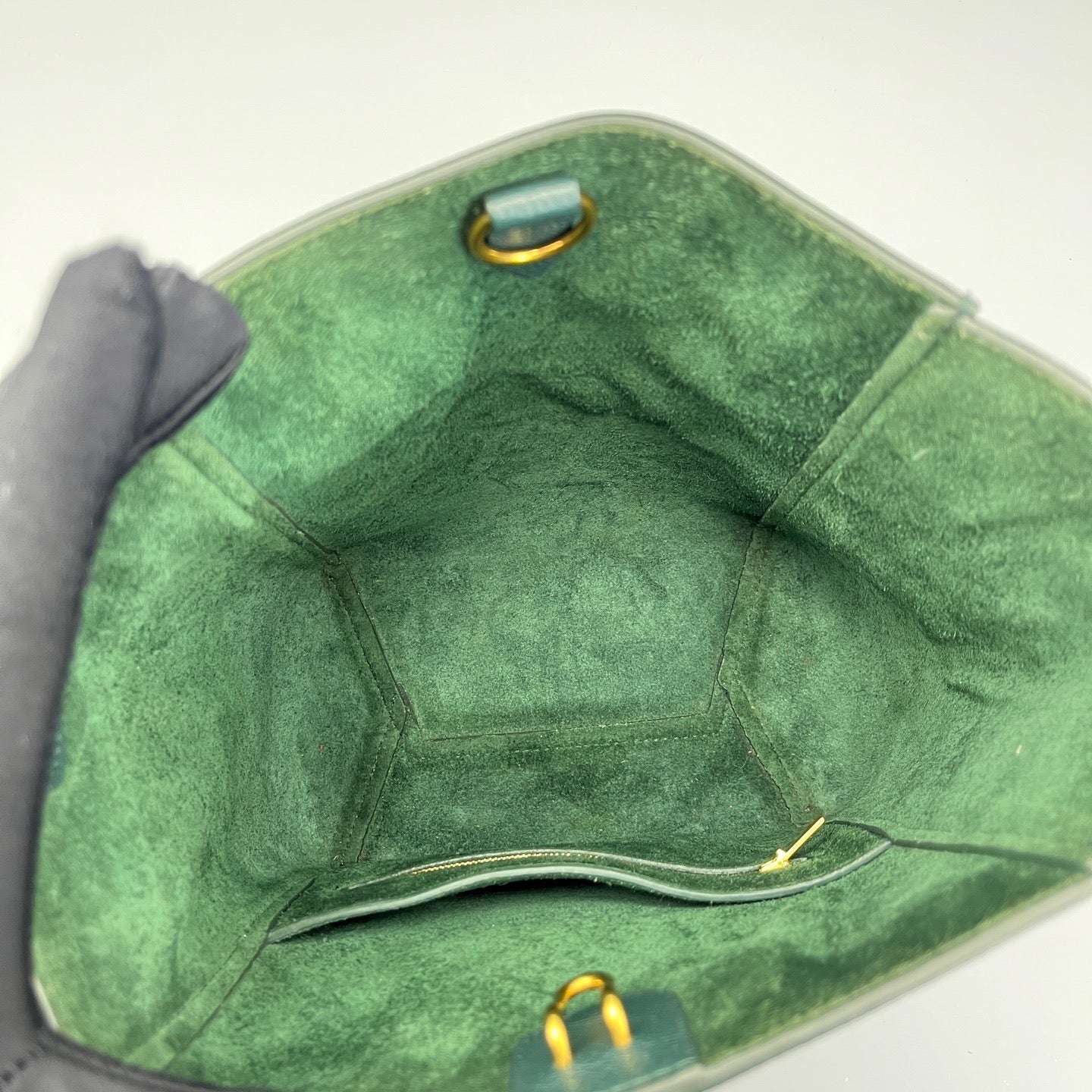 Celine - Bucket Bag - Leather - Green - (Small)