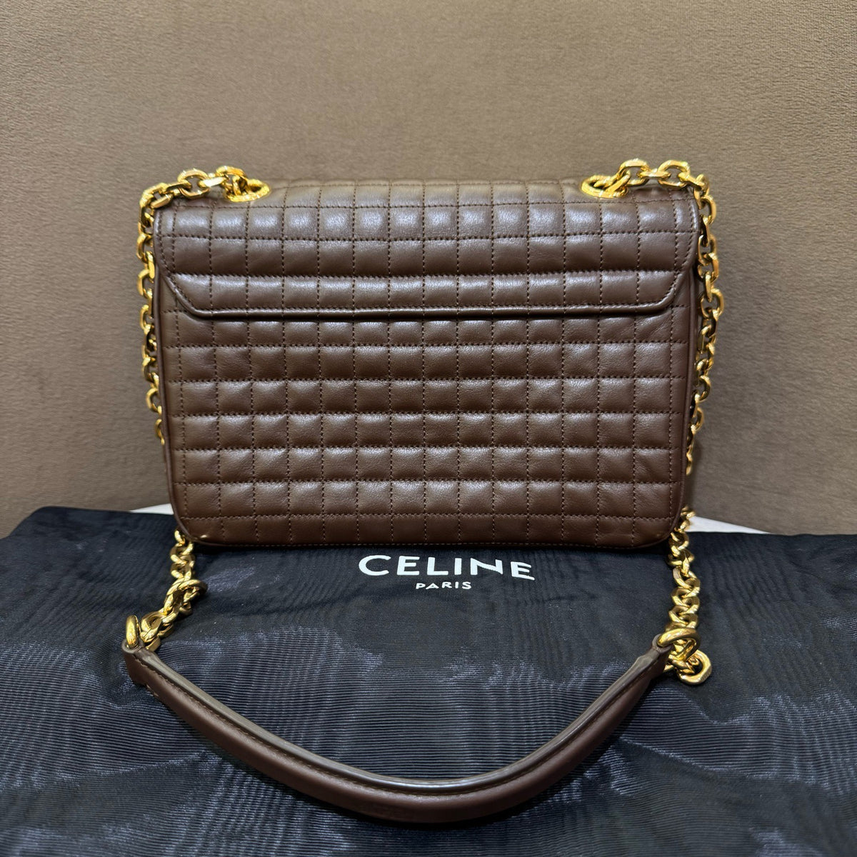 Celine - C Bag - Leather - Brown