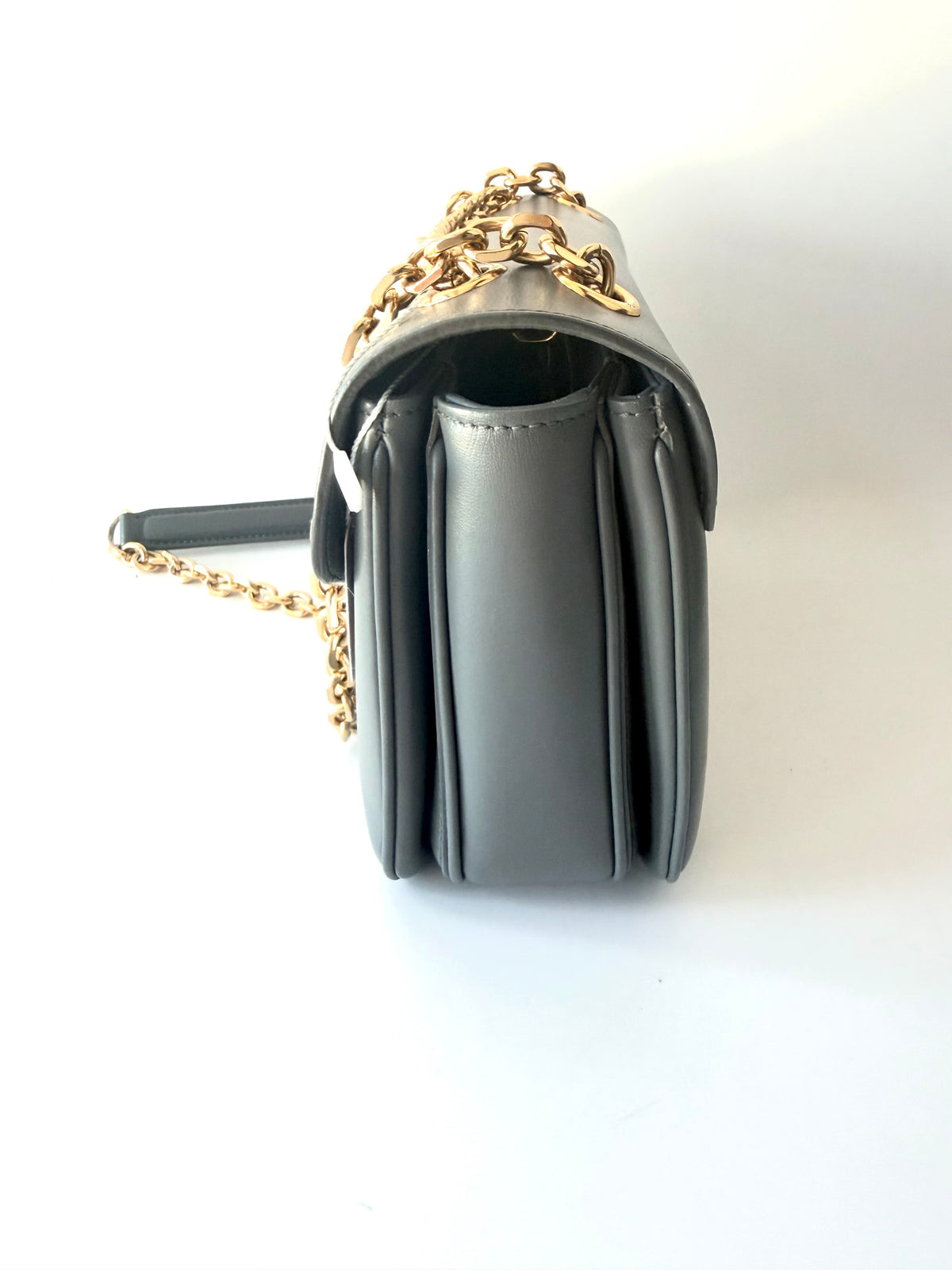 Celine - C Bag - Leather - Grey - (medium)