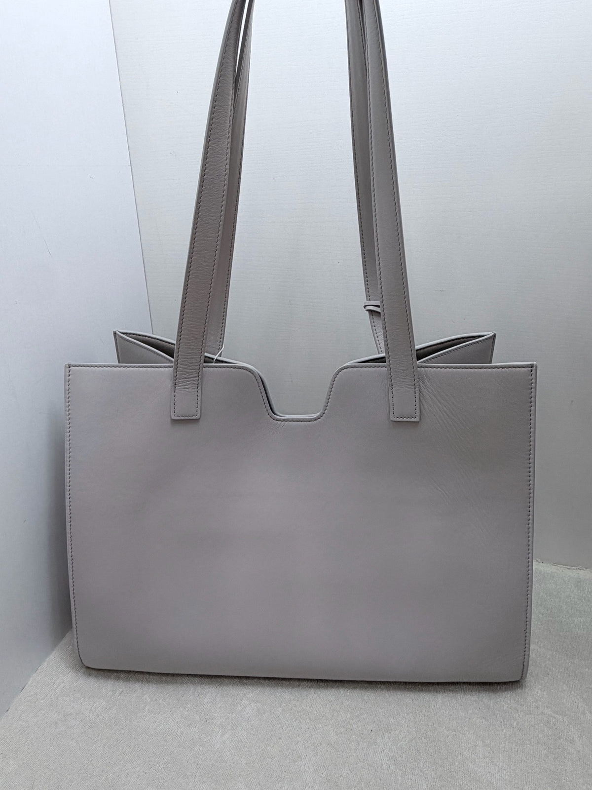 Celine - Cabas 16 - Leather - Grey - (large)
