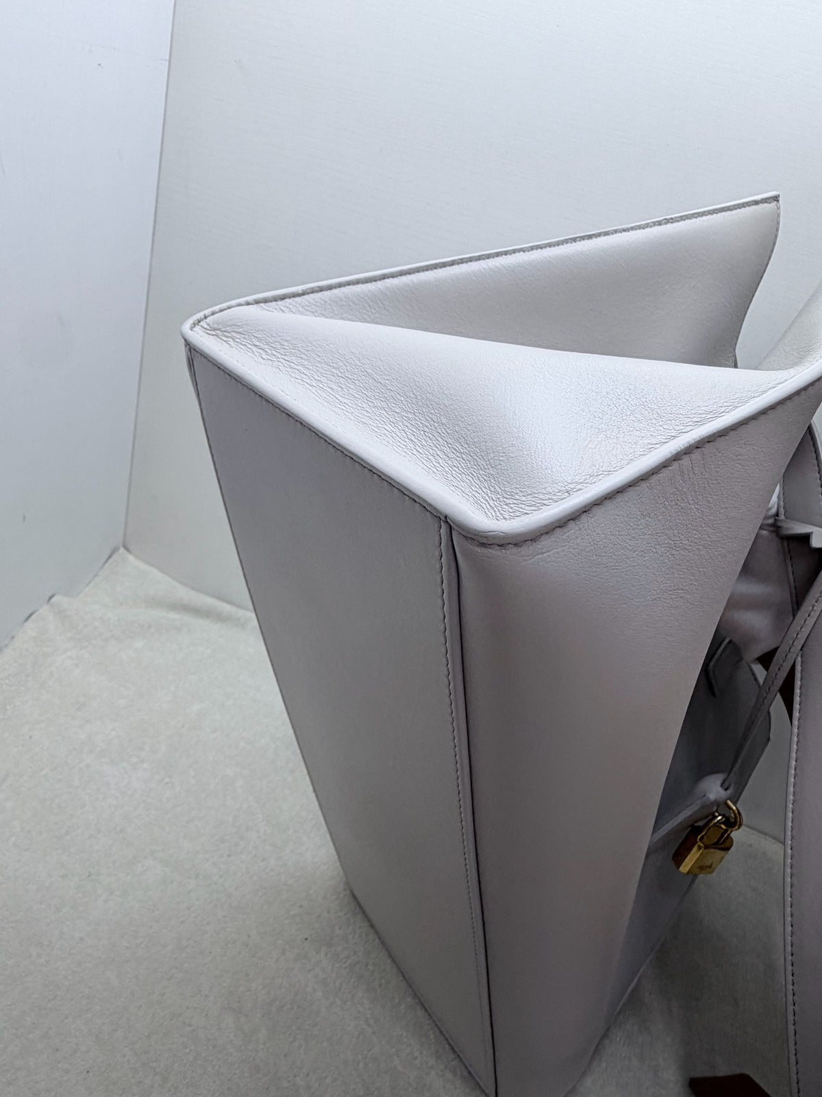 Celine - Cabas 16 - Leather - Grey - (large)