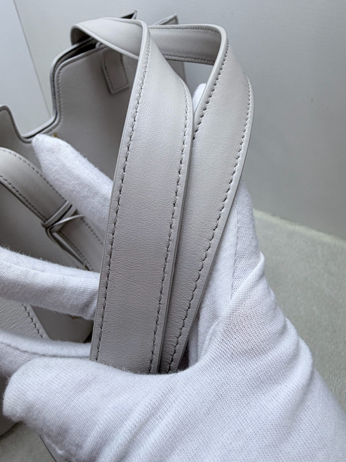 Celine - Cabas 16 - Leather - Grey - (large)