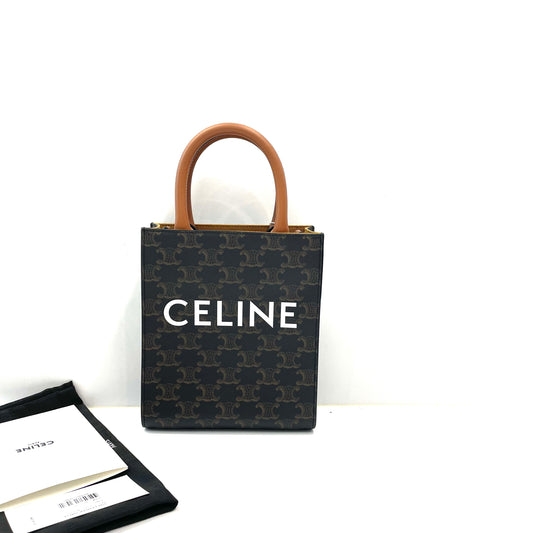 Celine - Cabas - Leather - Brown