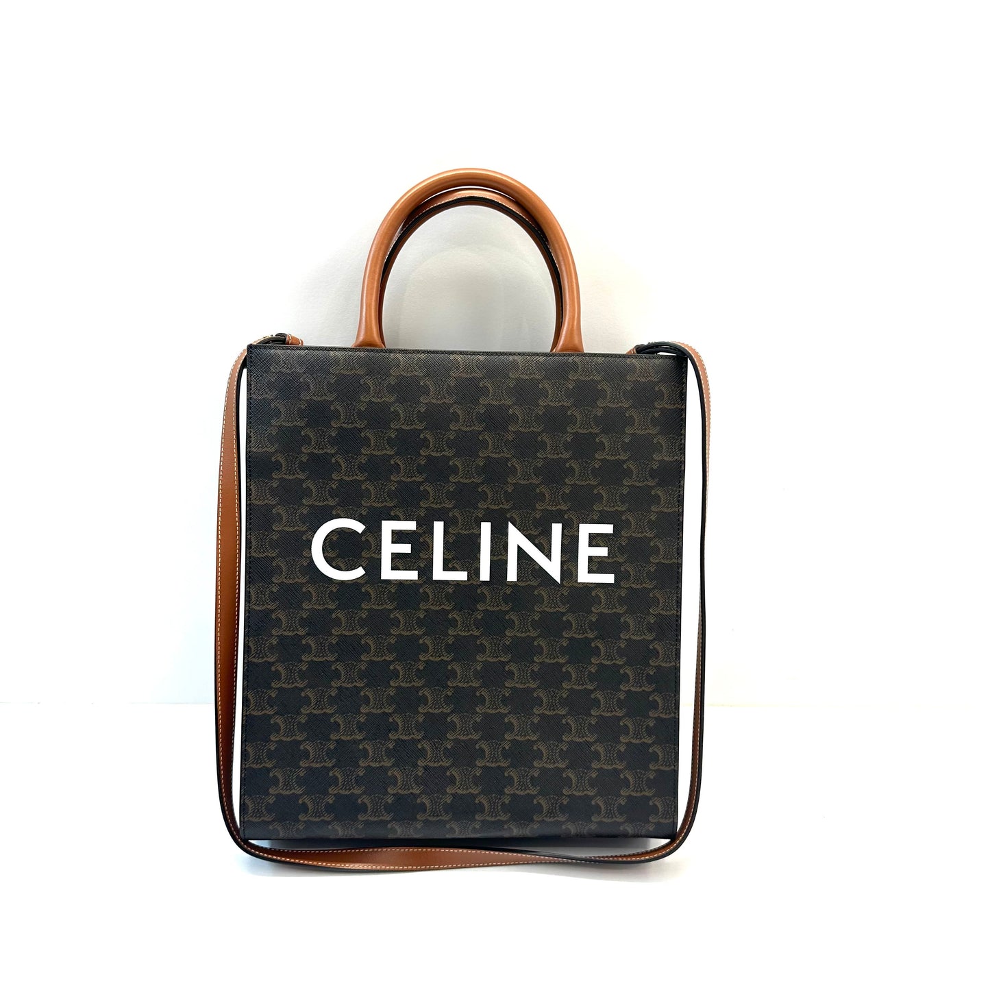 Celine - Cabas - Synthetic - Brown