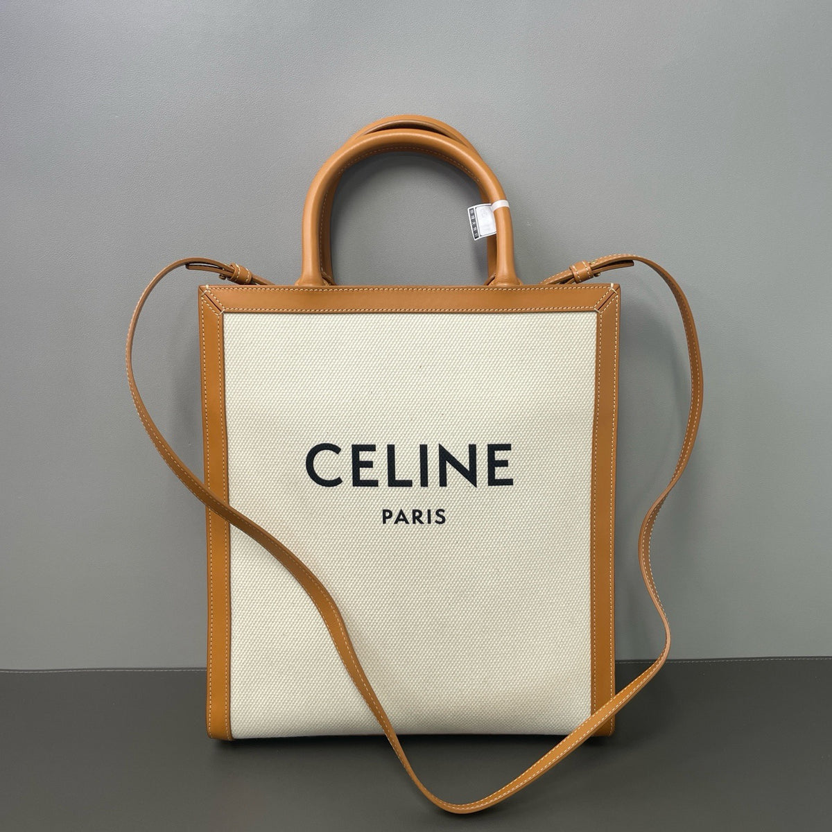 Celine - Cabas Canvas and Leather Tote - Cloth - Multicolour - (medium)