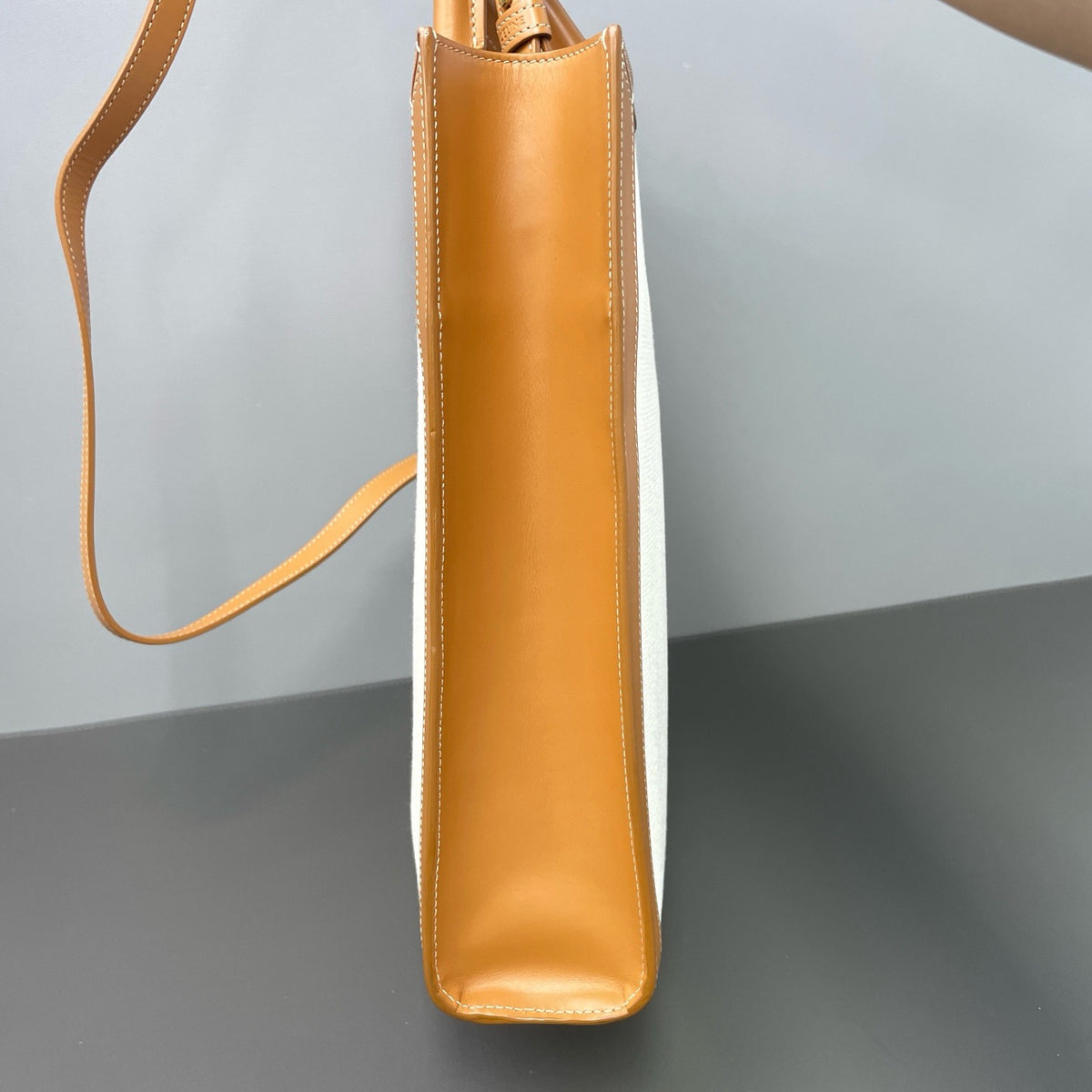 Celine - Cabas Canvas and Leather Tote - Cloth - Multicolour - (medium)
