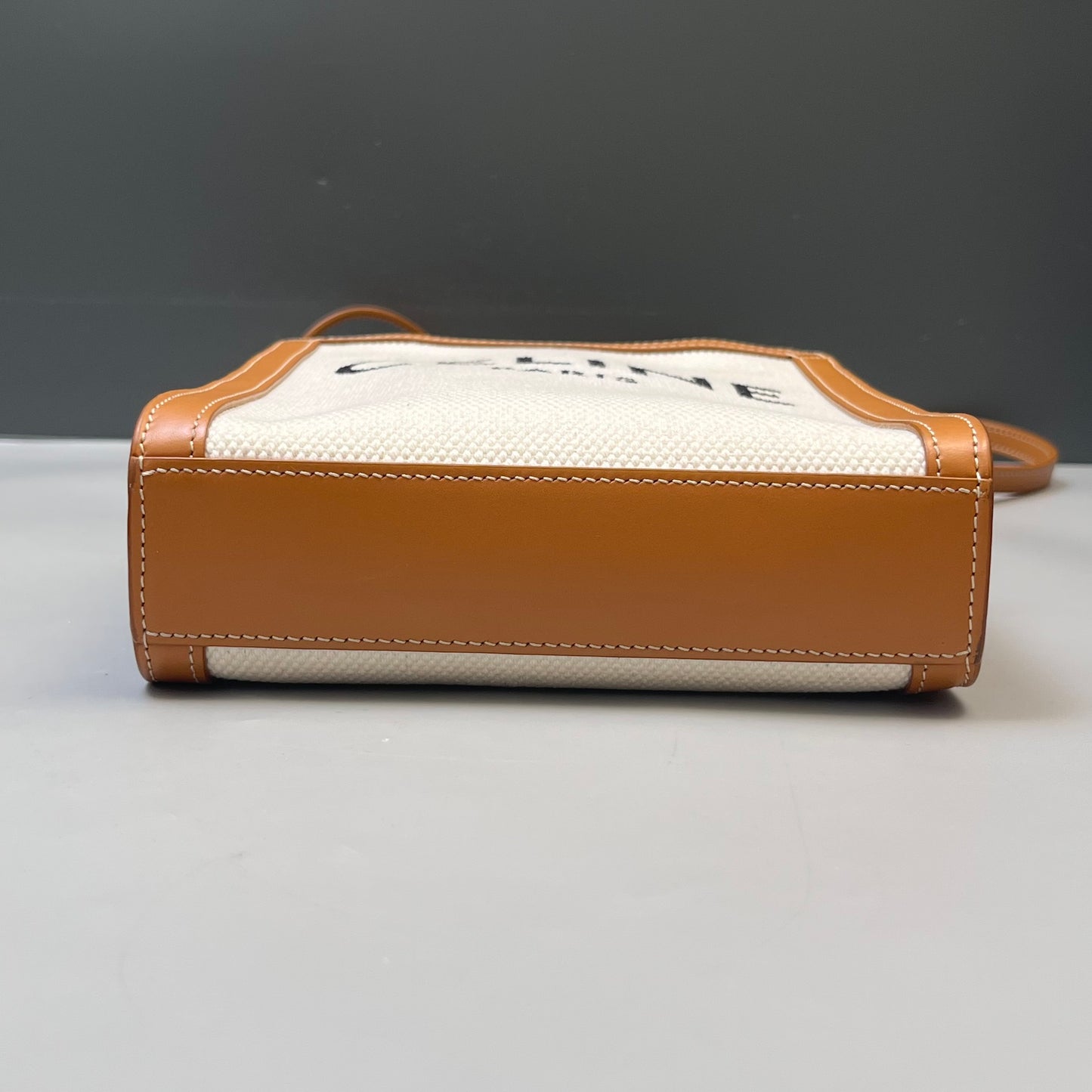 Celine - Cabas - Cloth - Beige - (mini)