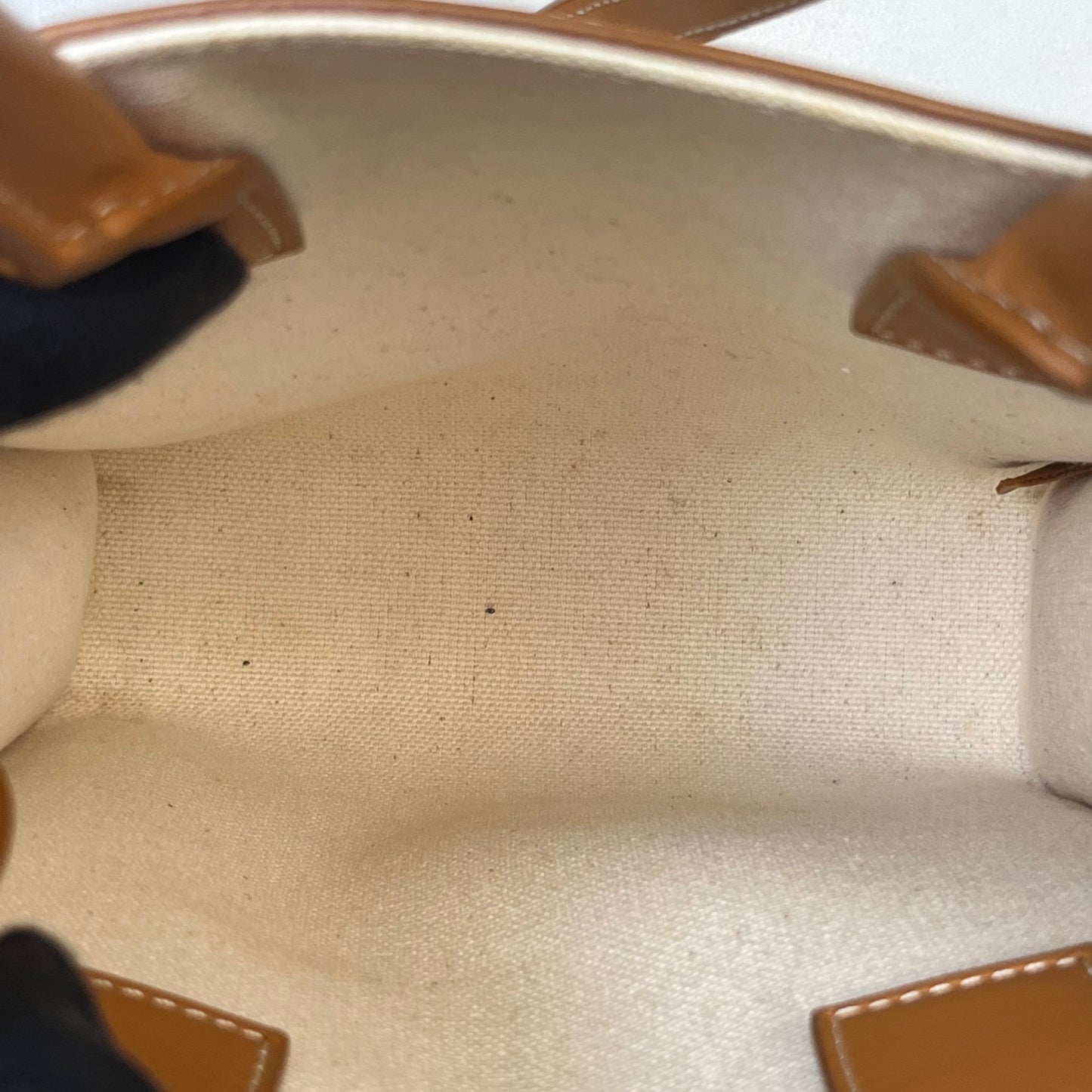 Celine - Cabas - Cloth - Beige - (mini)