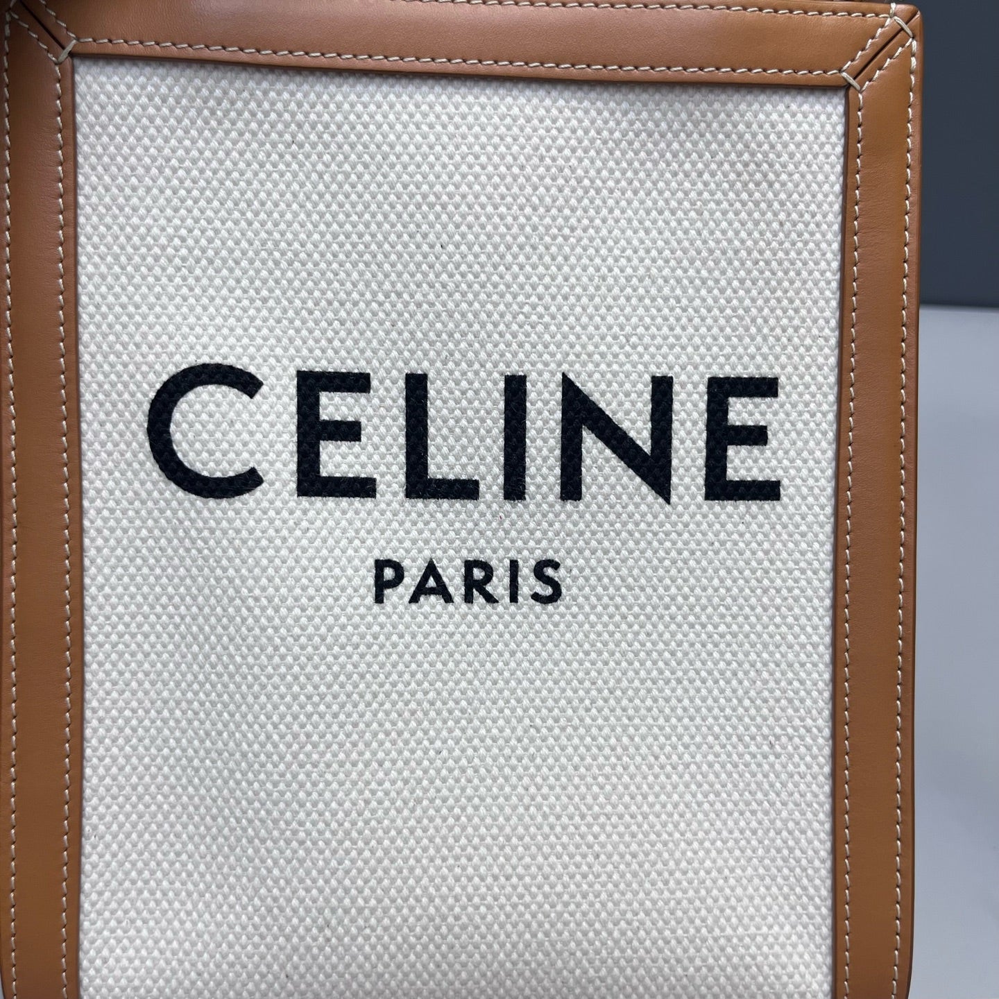 Celine - Cabas - Cloth - Beige - (mini)