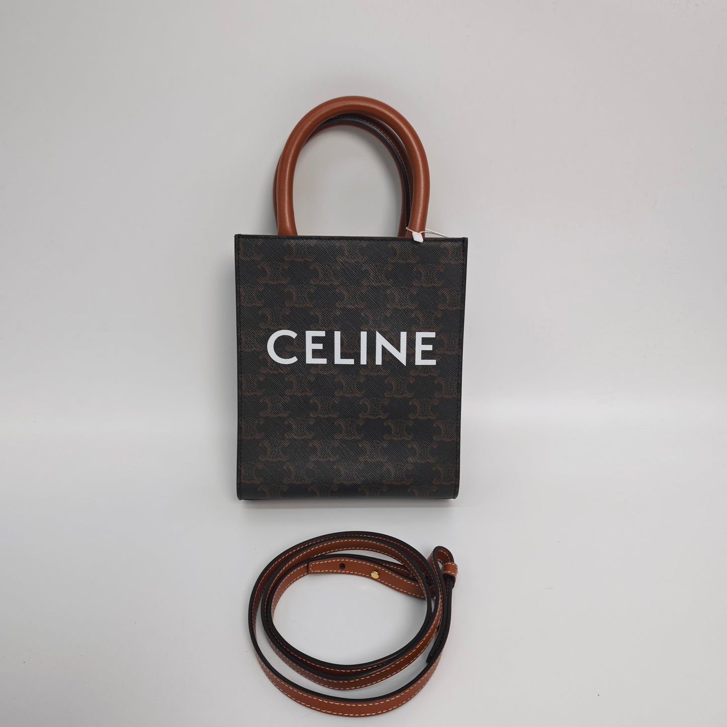 Celine - Cabas - Cloth - Brown - (mini)