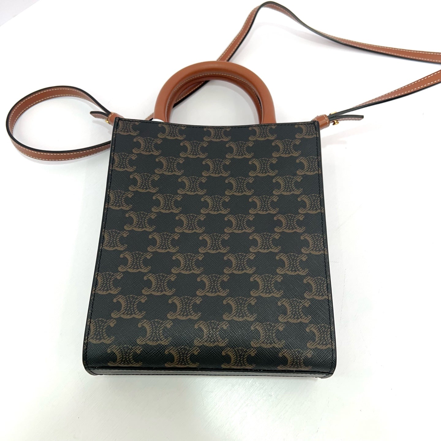 Celine - Cabas - Cloth - Brown - (mini)