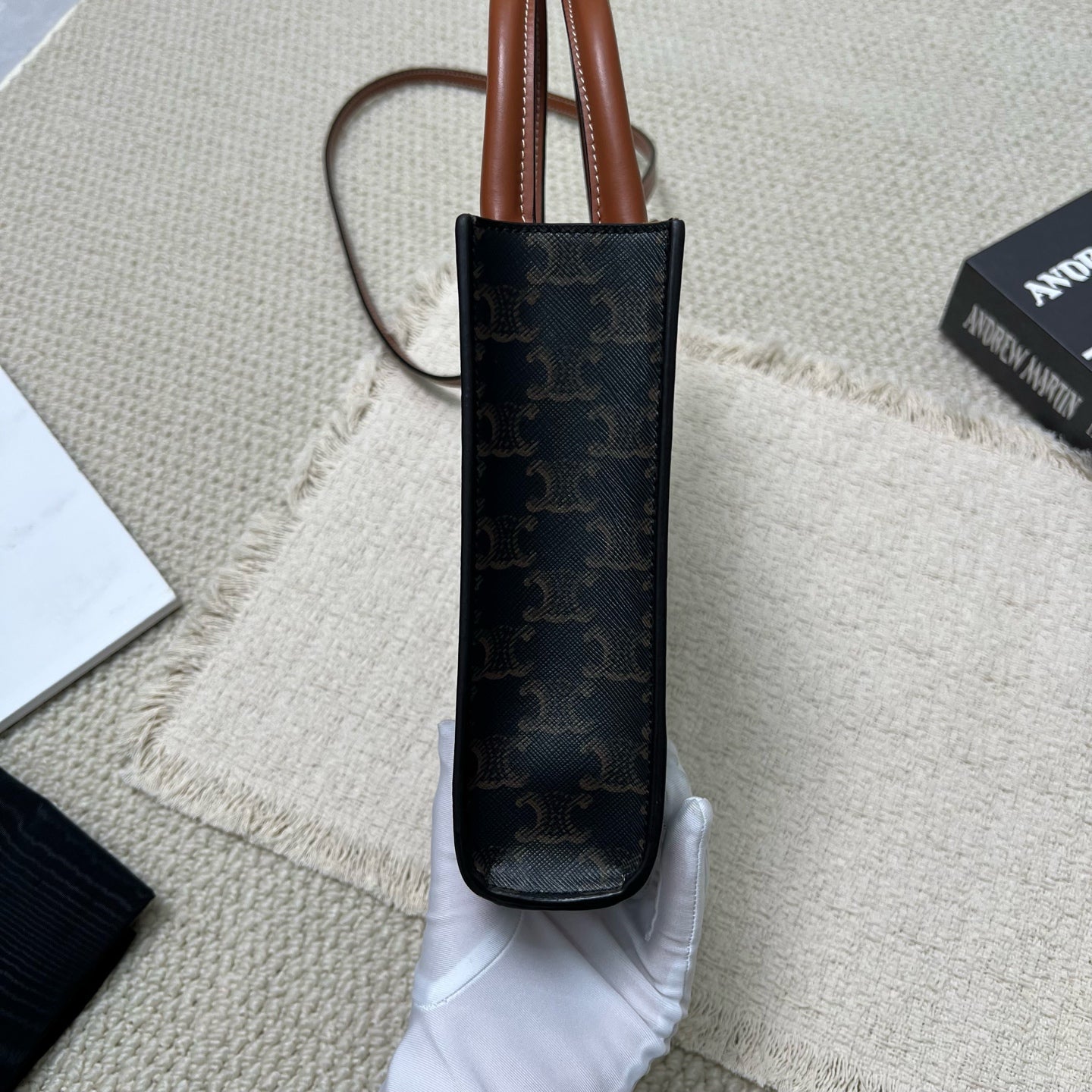 Celine - Cabas - Cloth - Brown - (mini)
