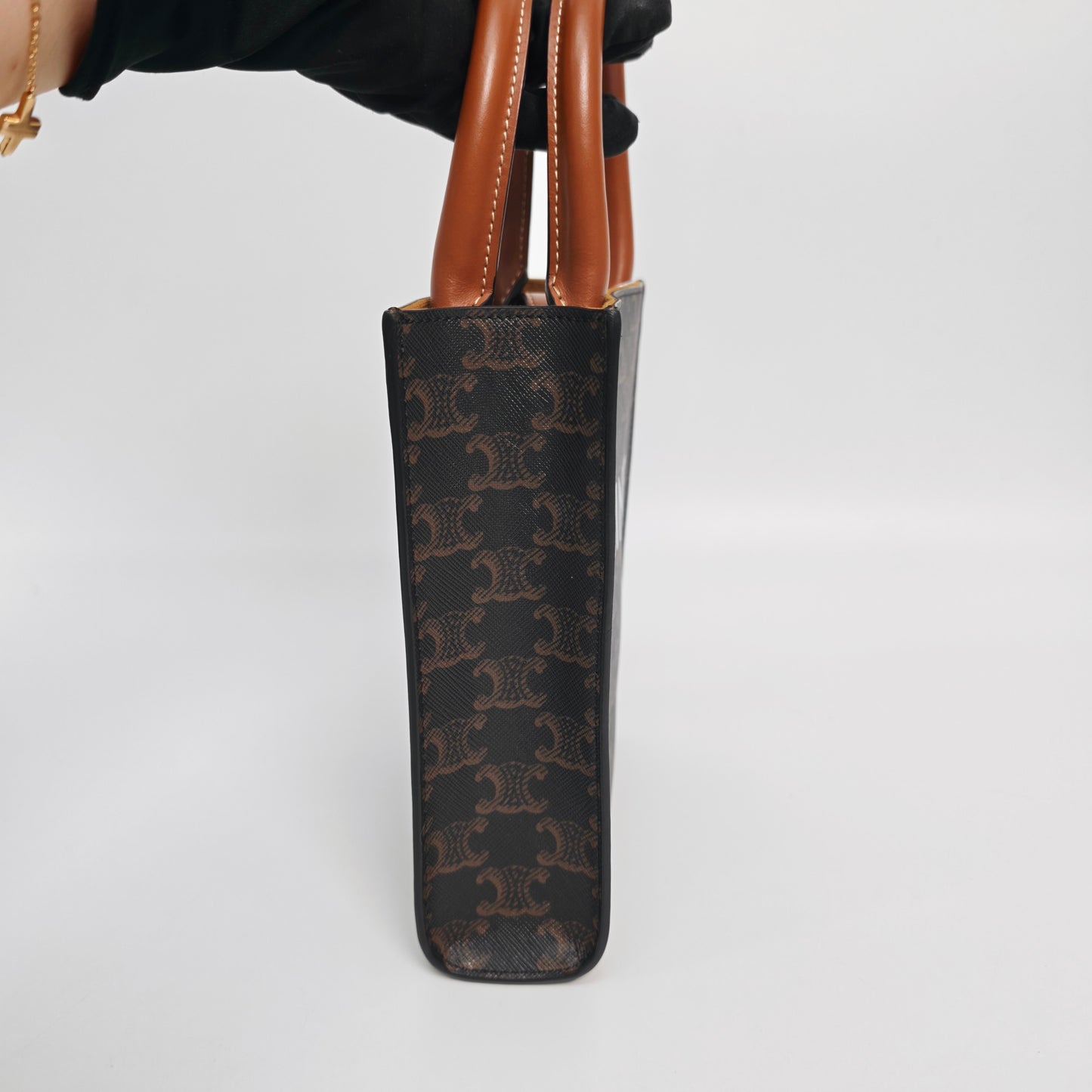 Celine - Cabas - Cloth - Brown - (mini)