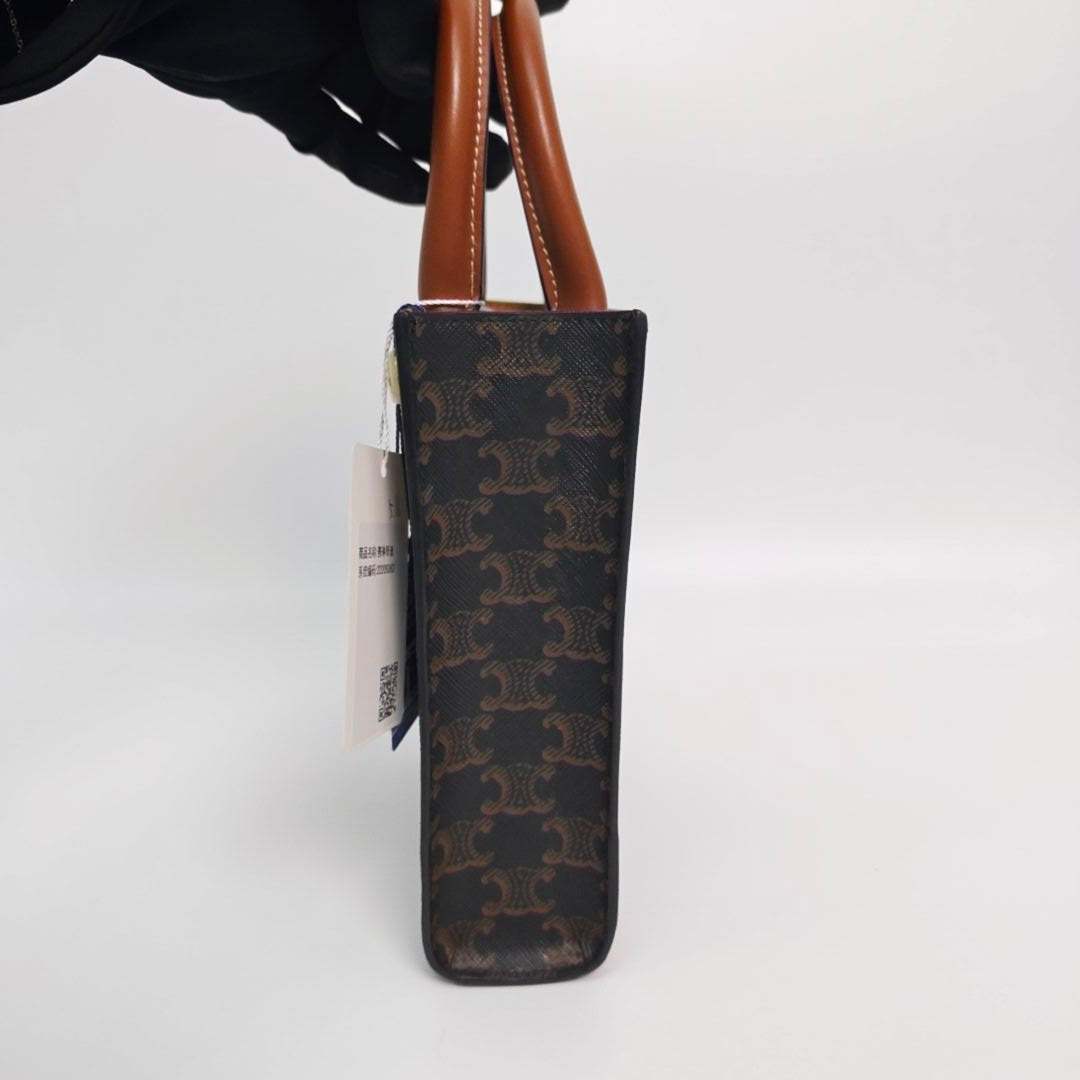 Celine - Cabas - Cloth - Brown - (mini)