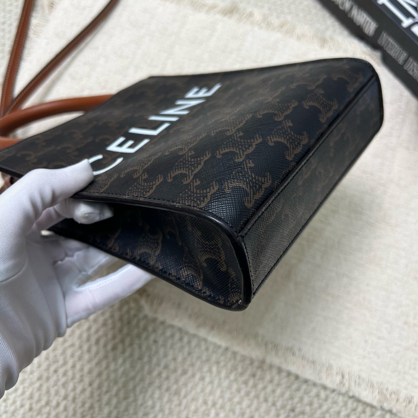 Celine - Cabas - Cloth - Brown - (mini)