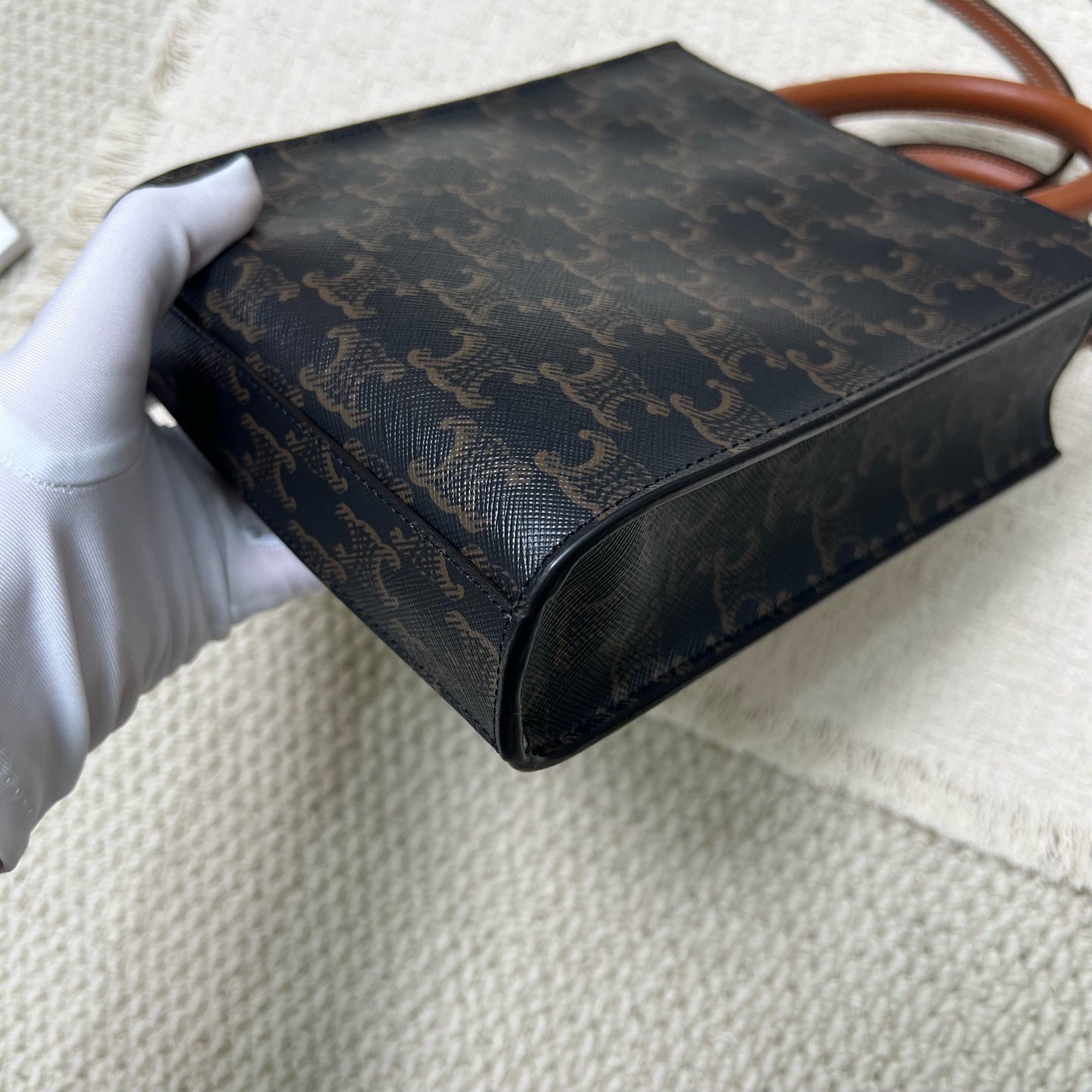 Celine - Cabas - Cloth - Brown - (mini)