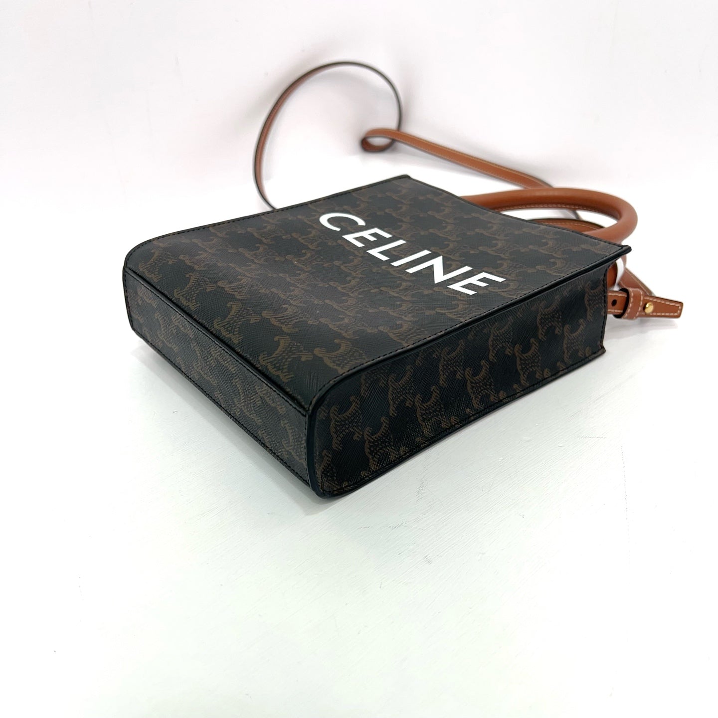 Celine - Cabas - Cloth - Brown - (mini)