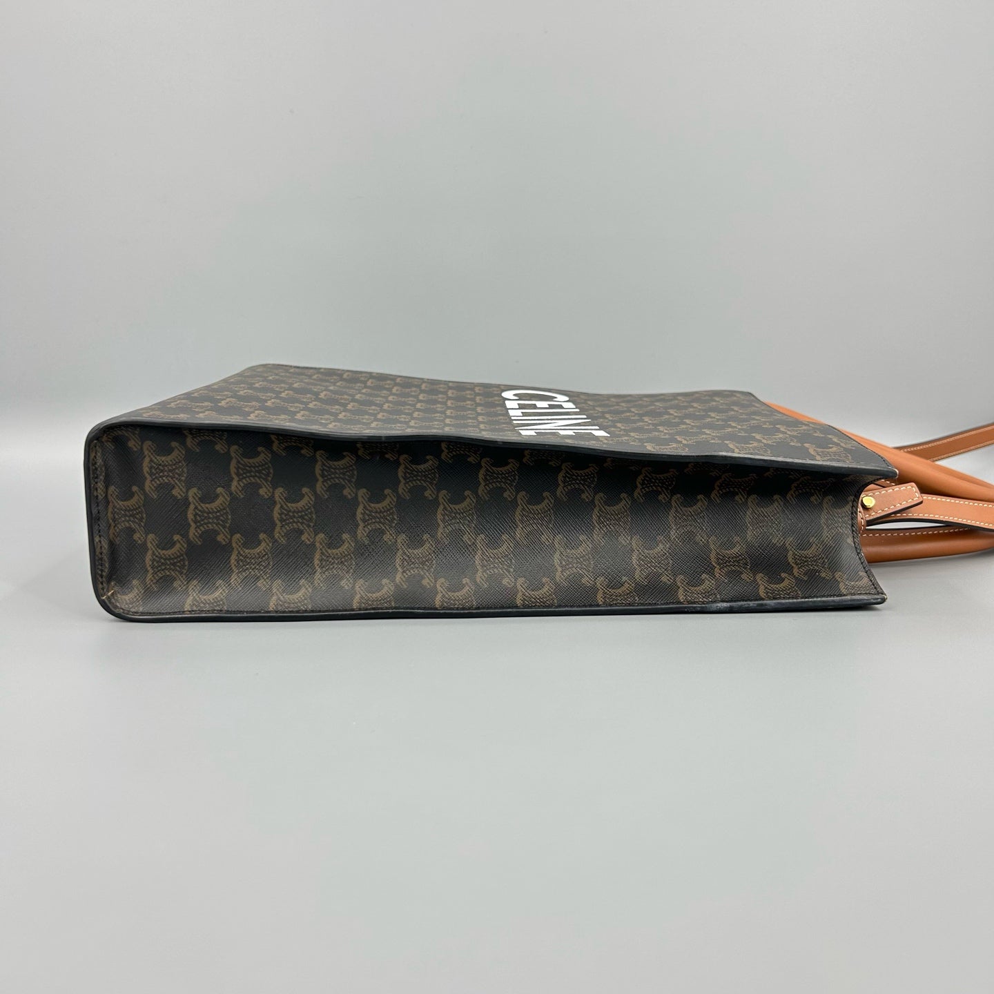 Celine - Cabas - Cloth - Brown - (small)