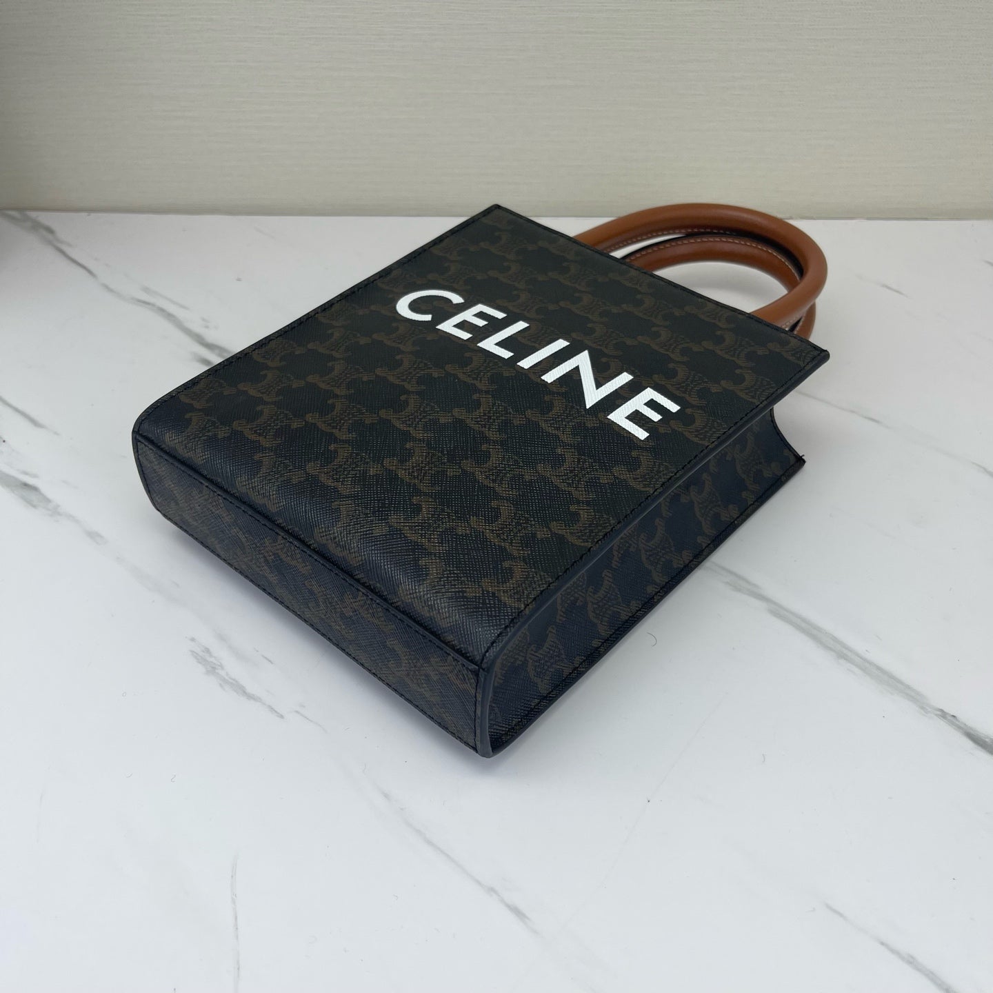 Celine - Cabas - Cloth - Brown - (small)