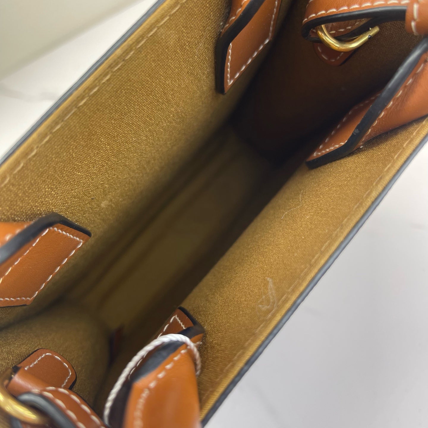 Celine - Cabas - Cloth - Brown - (small)