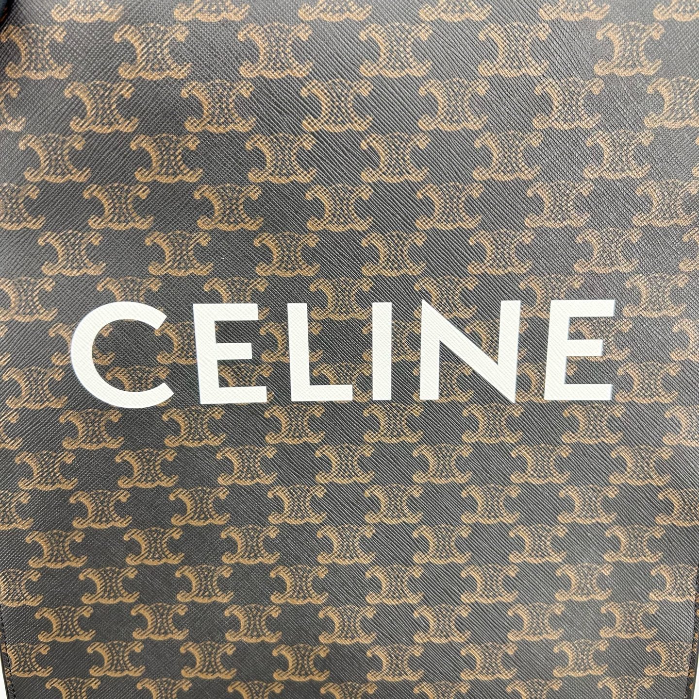 Celine - Cabas - Cloth - Brown - (small)