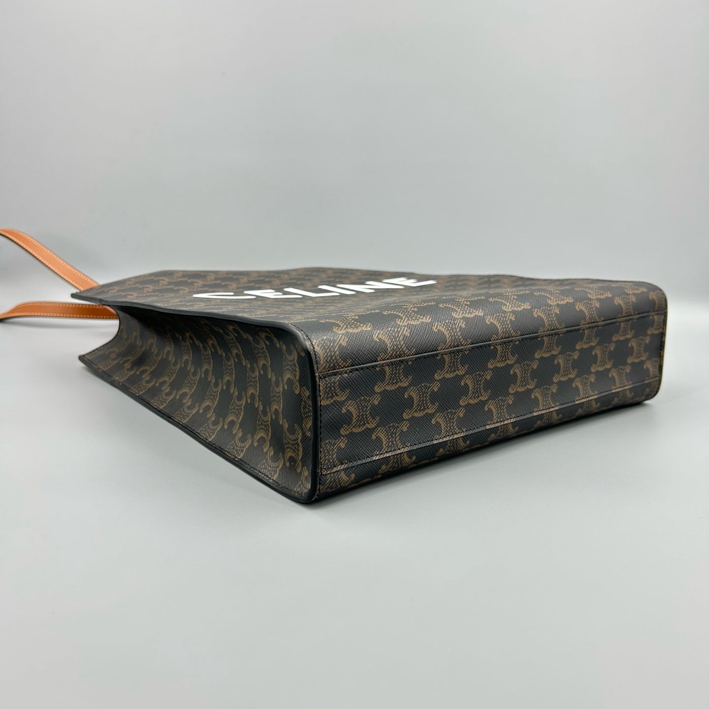 Celine - Cabas - Cloth - Brown - (small)