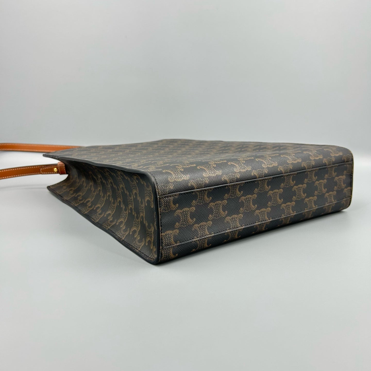 Celine - Cabas - Cloth - Brown - (small)