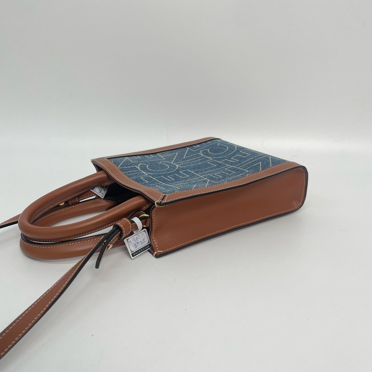 Celine - Cabas - Denim - Jeans - Blue - (mini)
