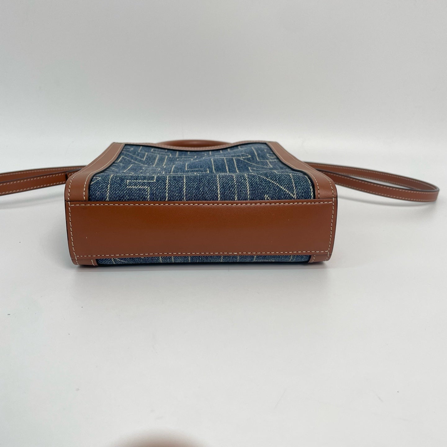 Celine - Cabas - Denim - Jeans - Blue - (mini)