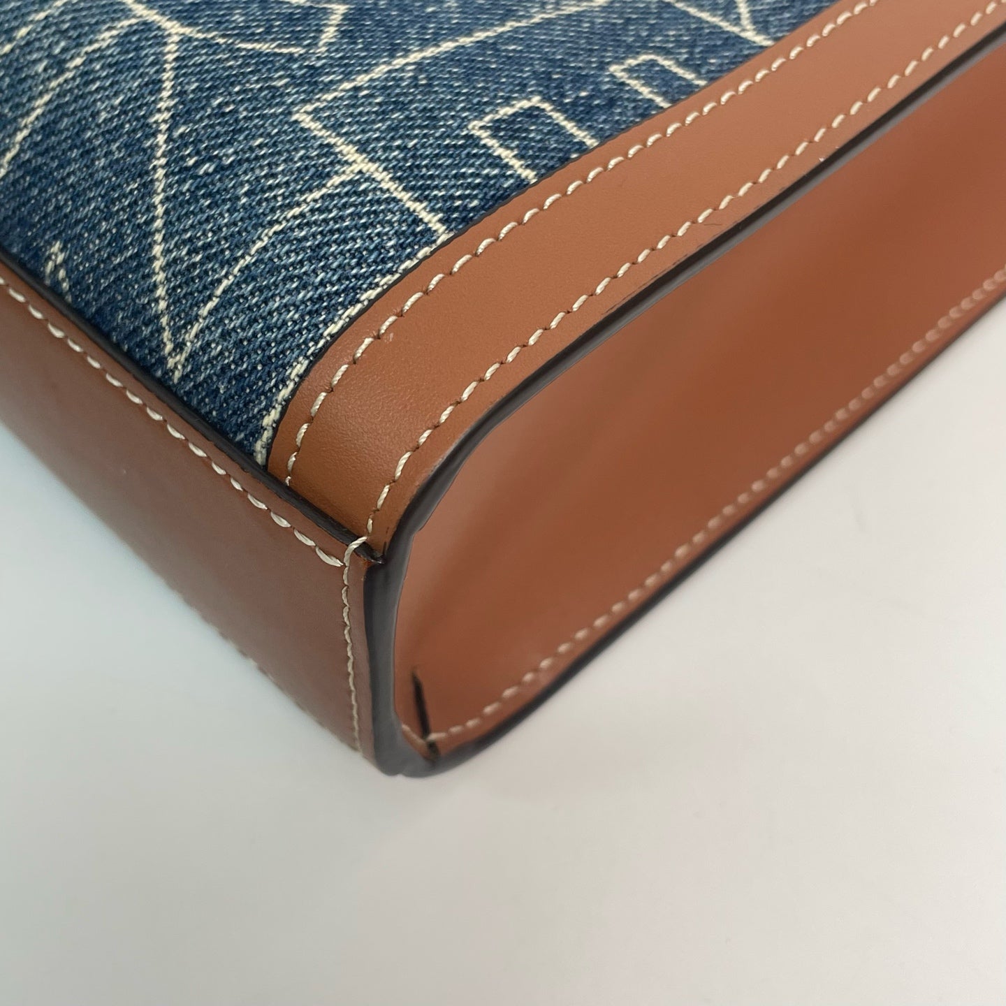 Celine - Cabas - Denim - Jeans - Blue - (mini)