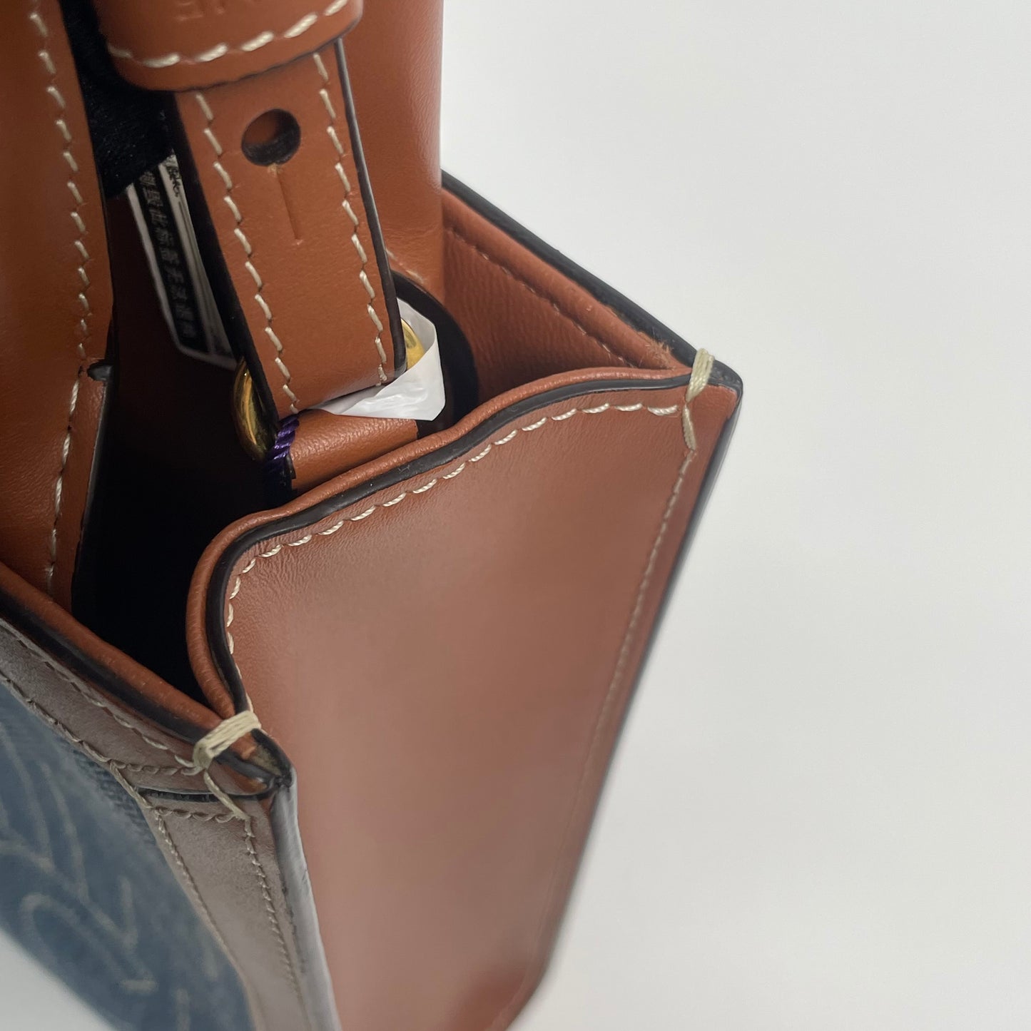 Celine - Cabas - Denim - Jeans - Blue - (mini)