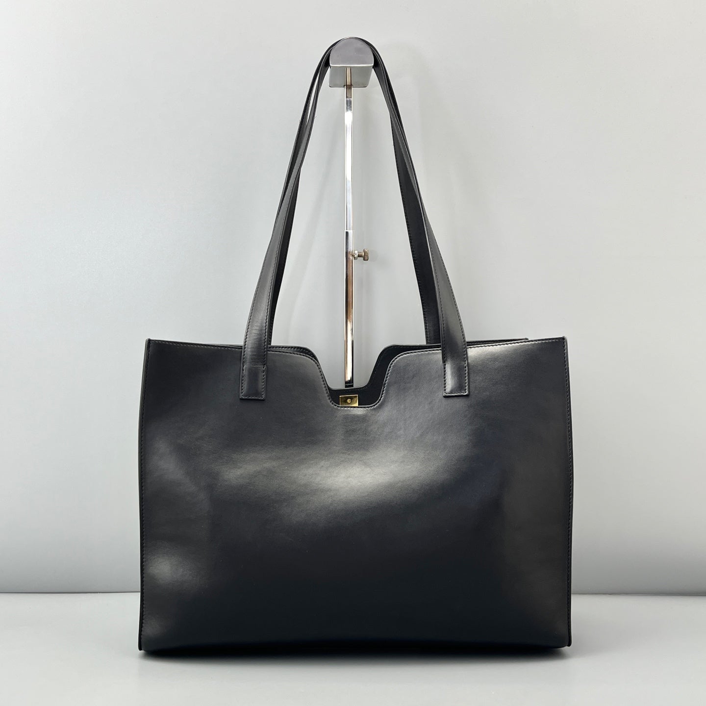 Celine - Cabas - Leather - Black - (large)