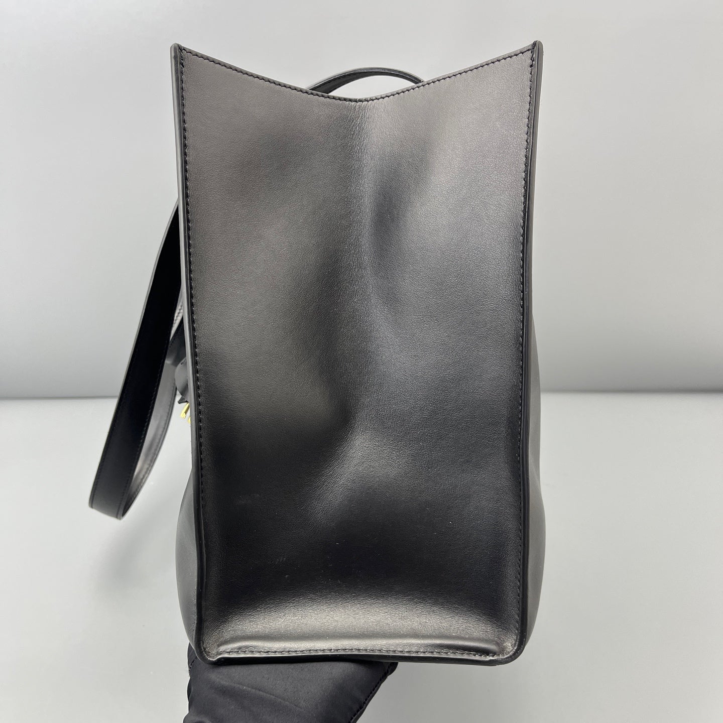 Celine - Cabas - Leather - Black - (large)