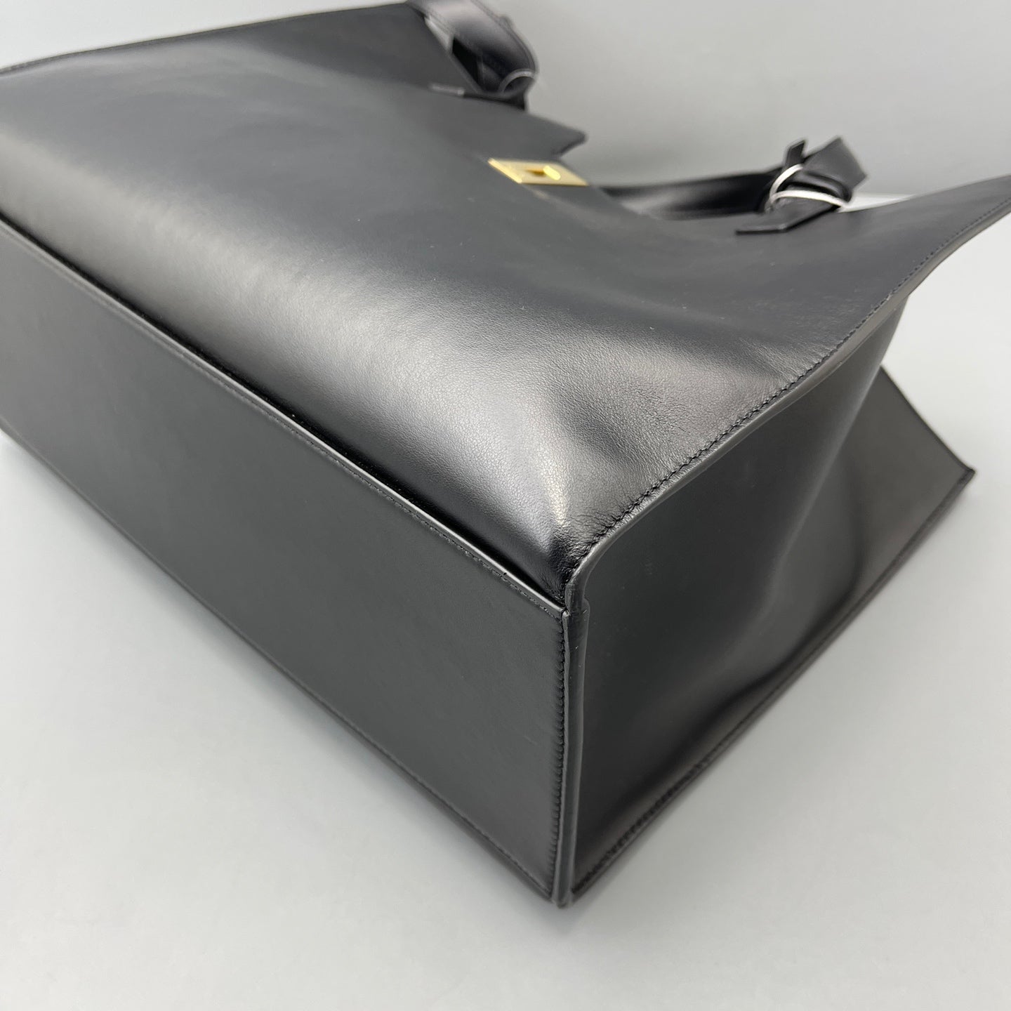 Celine - Cabas - Leather - Black - (large)
