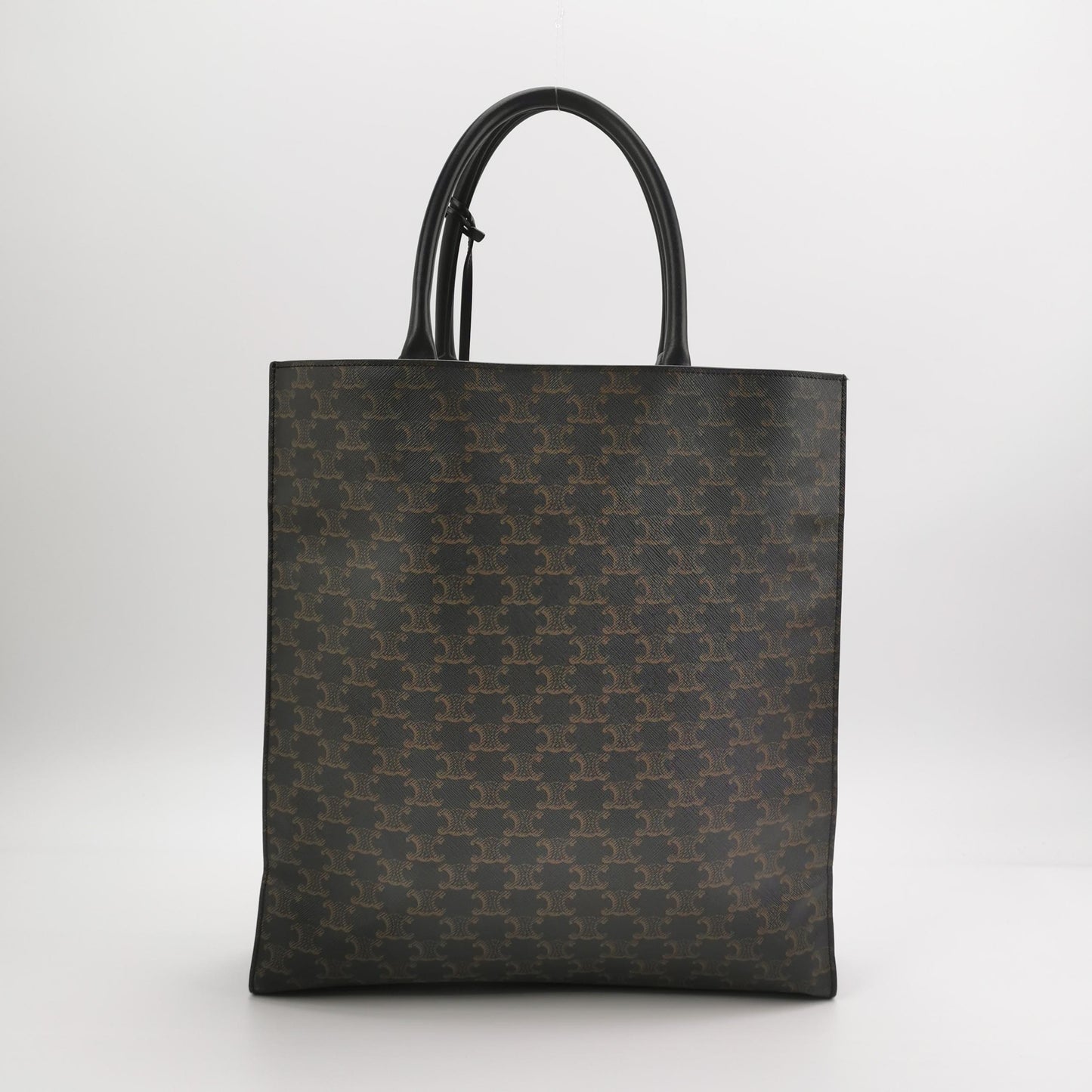 Celine - Cabas - Leather - Brown - (Large)