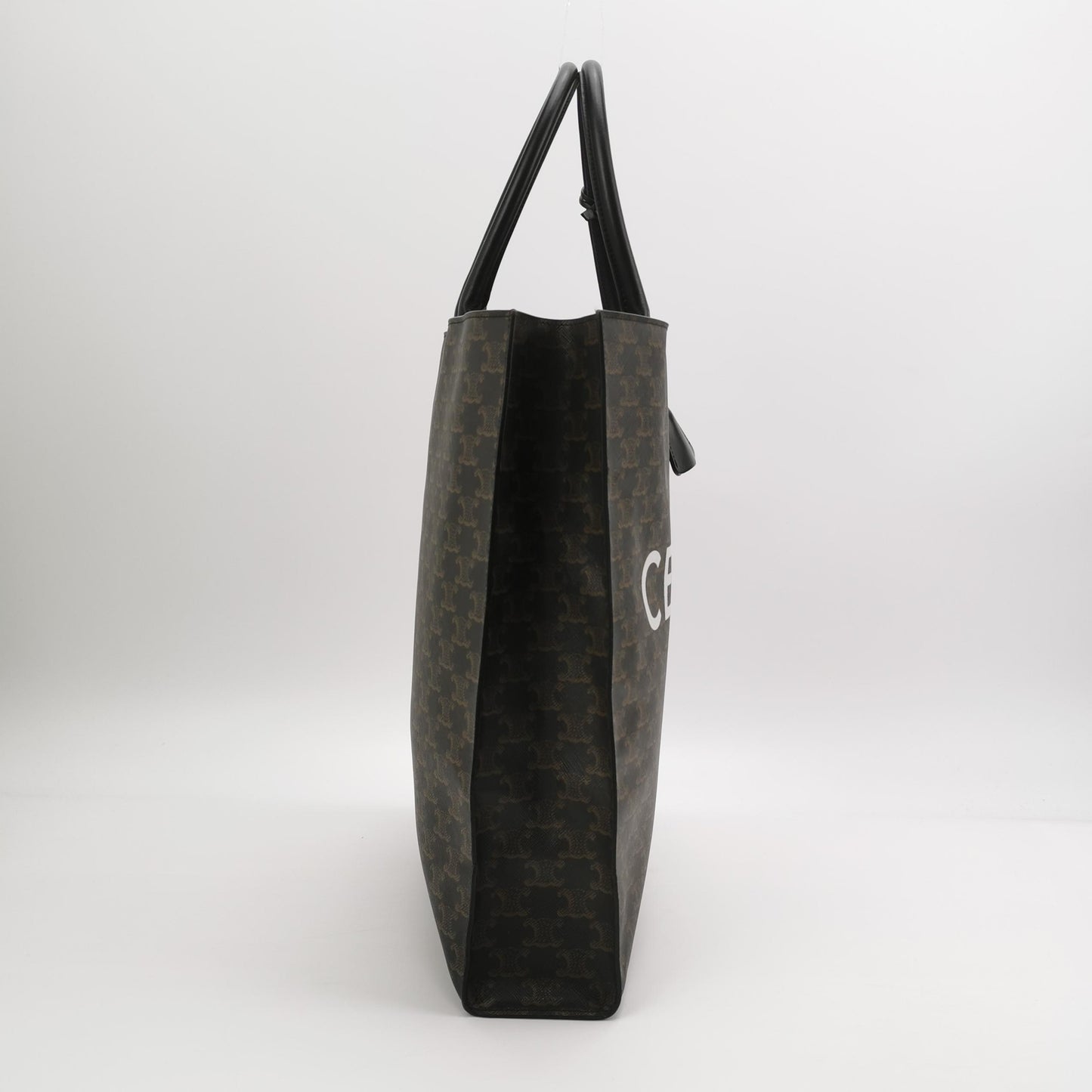 Celine - Cabas - Leather - Brown - (Large)
