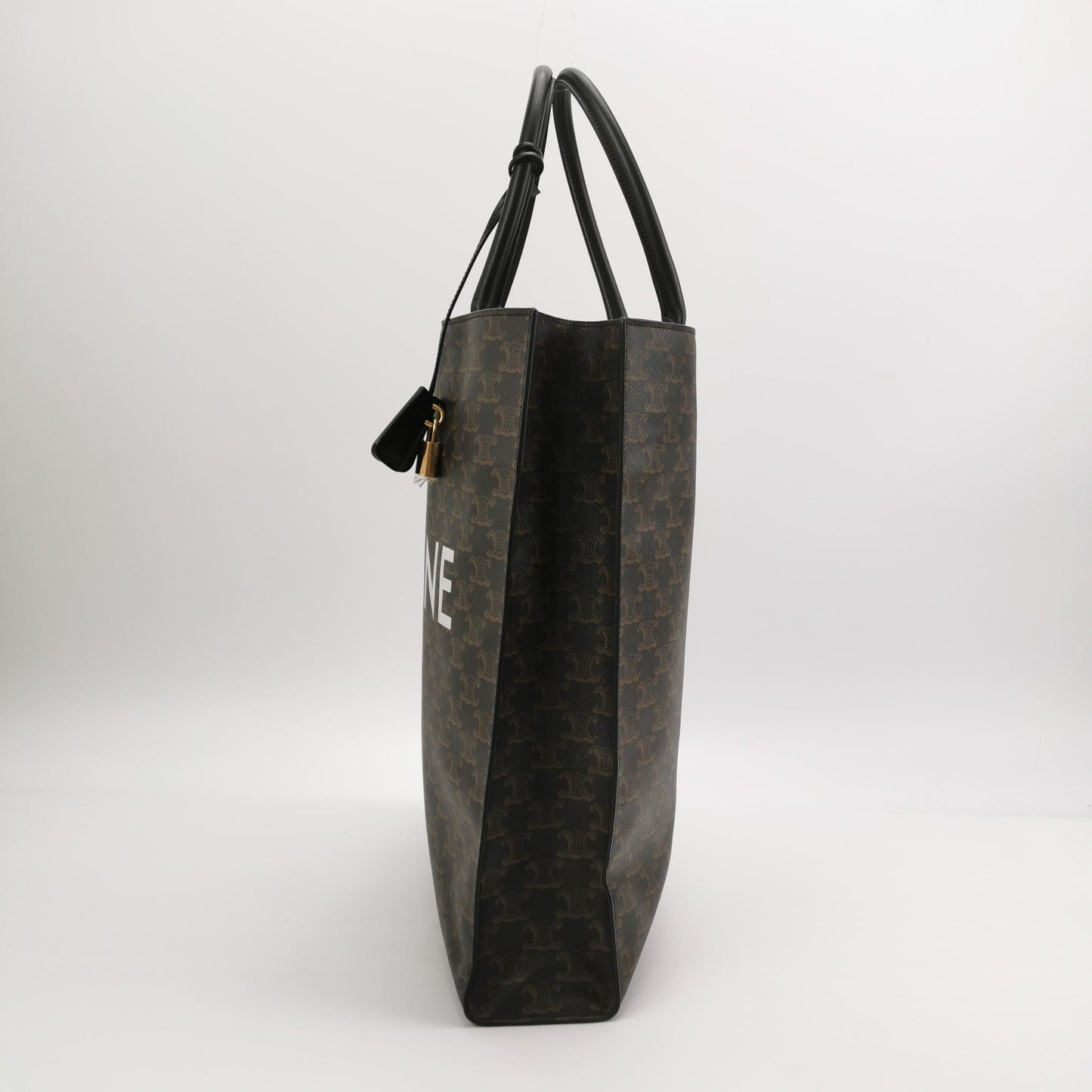 Celine - Cabas - Leather - Brown - (Large)
