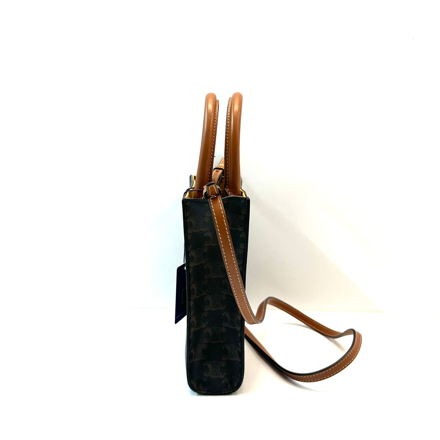 Celine - Cabas - Leather - Brown - (mini)