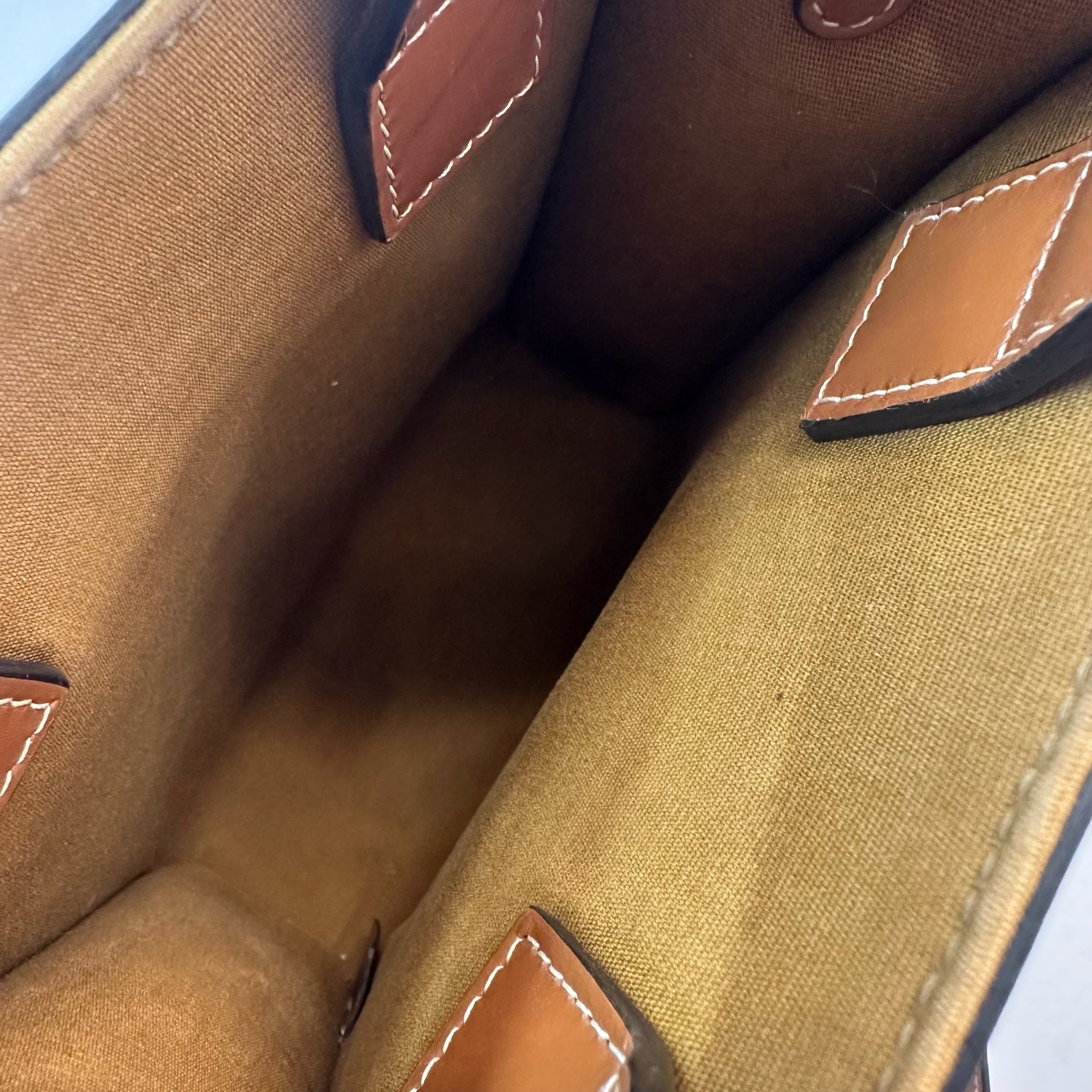 Celine - Cabas - Leather - Brown - (mini)