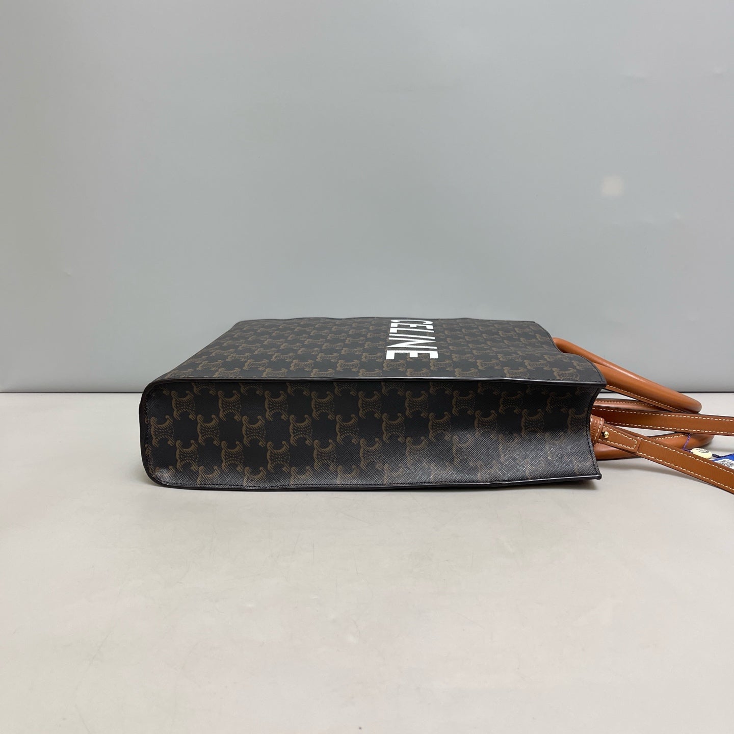 Celine - Cabas - Leather - Brown - (Small)