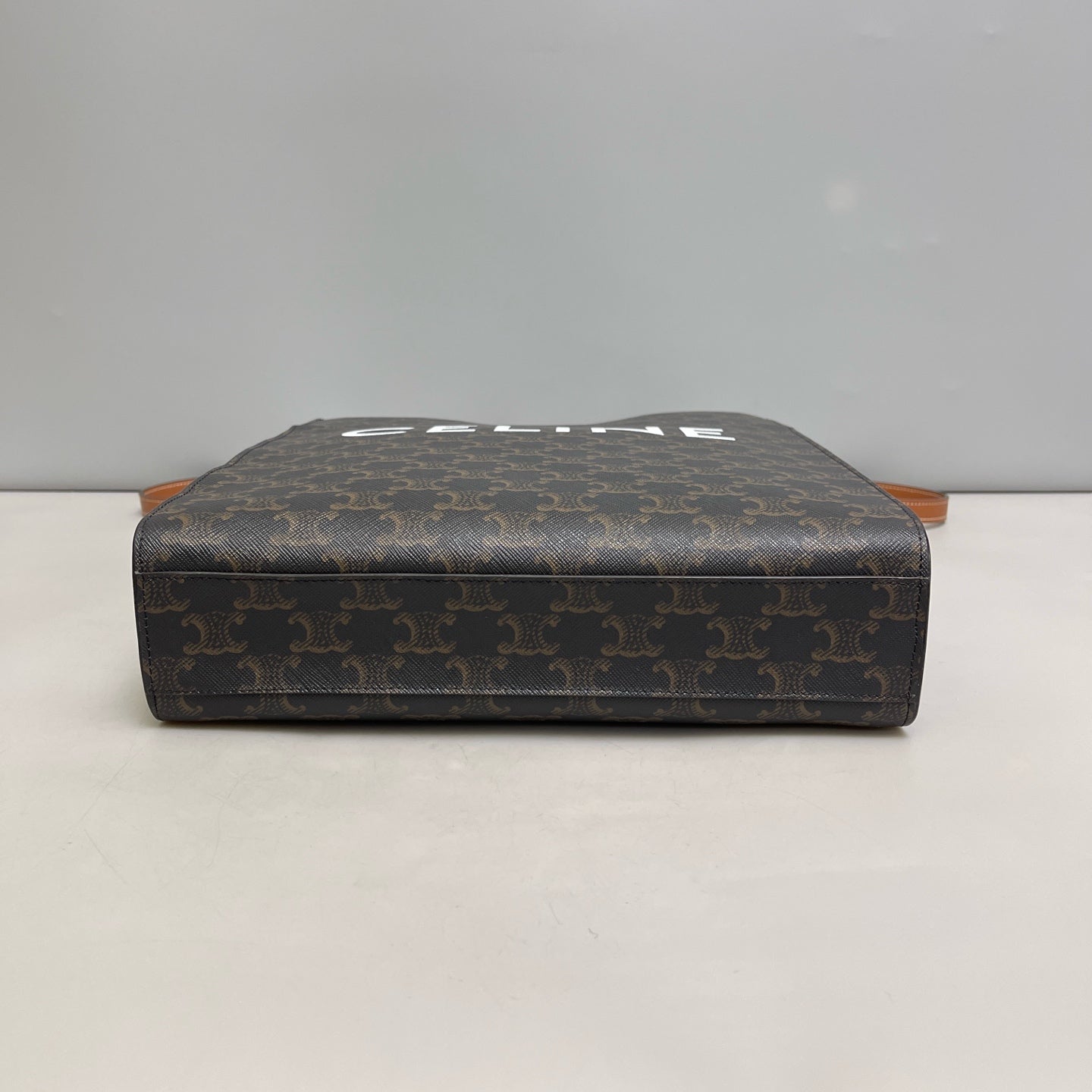 Celine - Cabas - Leather - Brown - (Small)