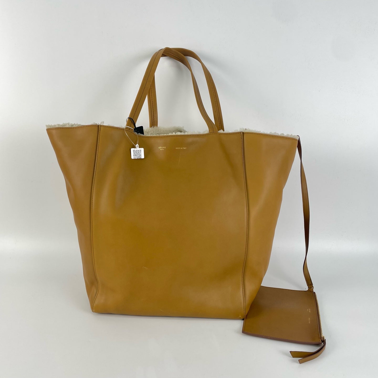 Celine - Cabas - Leather - Camel - (medium)