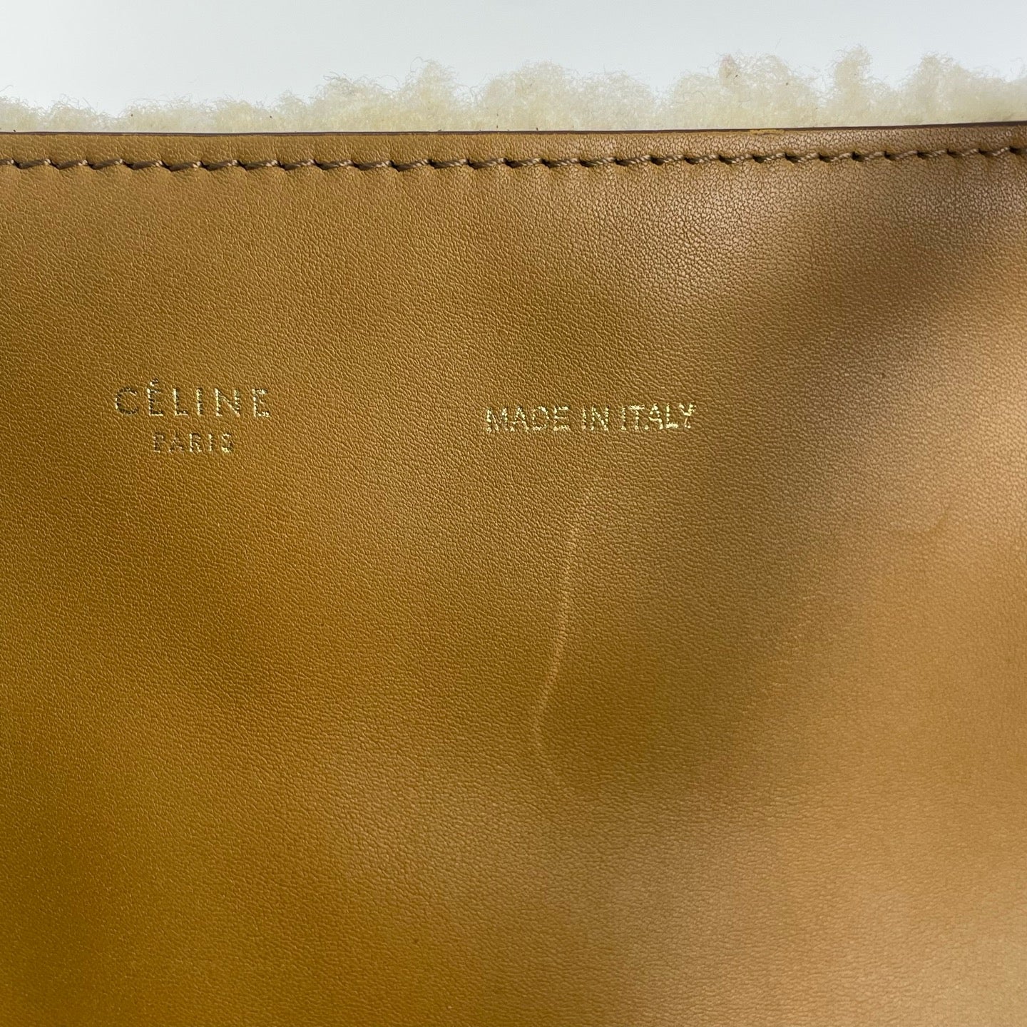 Celine - Cabas - Leather - Camel - (medium)