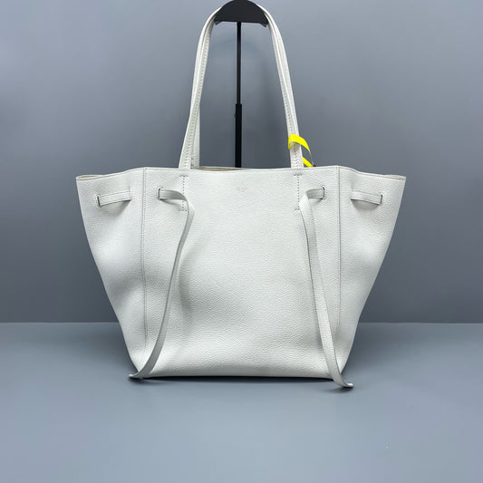 Celine - Cabas Phantom - Leather - White - (medium)