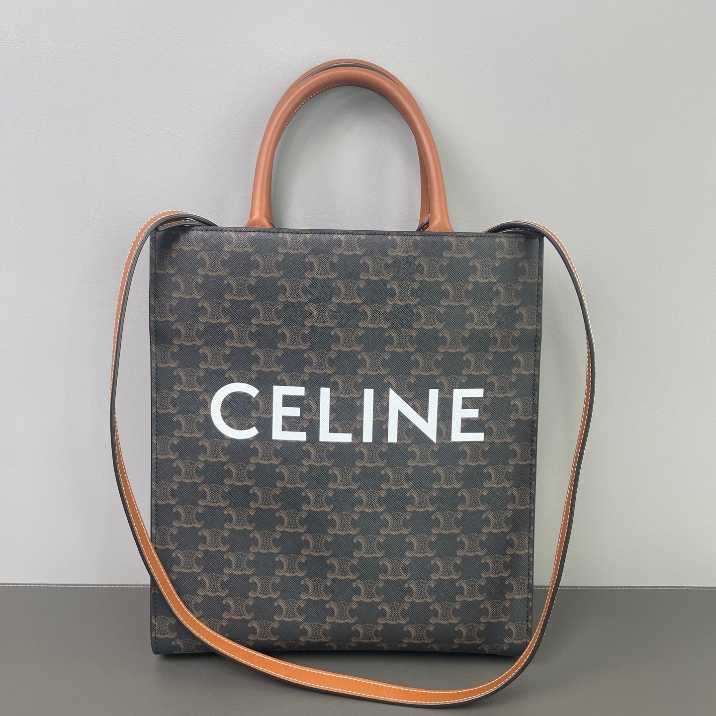 Celine - Cabas - Synthetic - Brown - (medium)