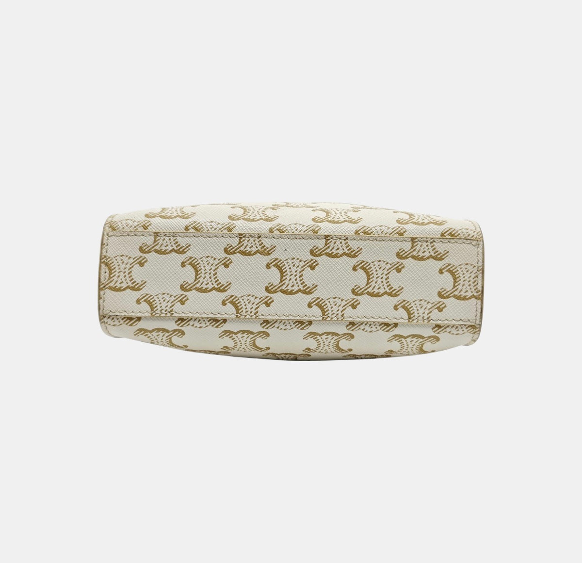 Celine - Cabas Triomphe - Cloth - Beige - (small)