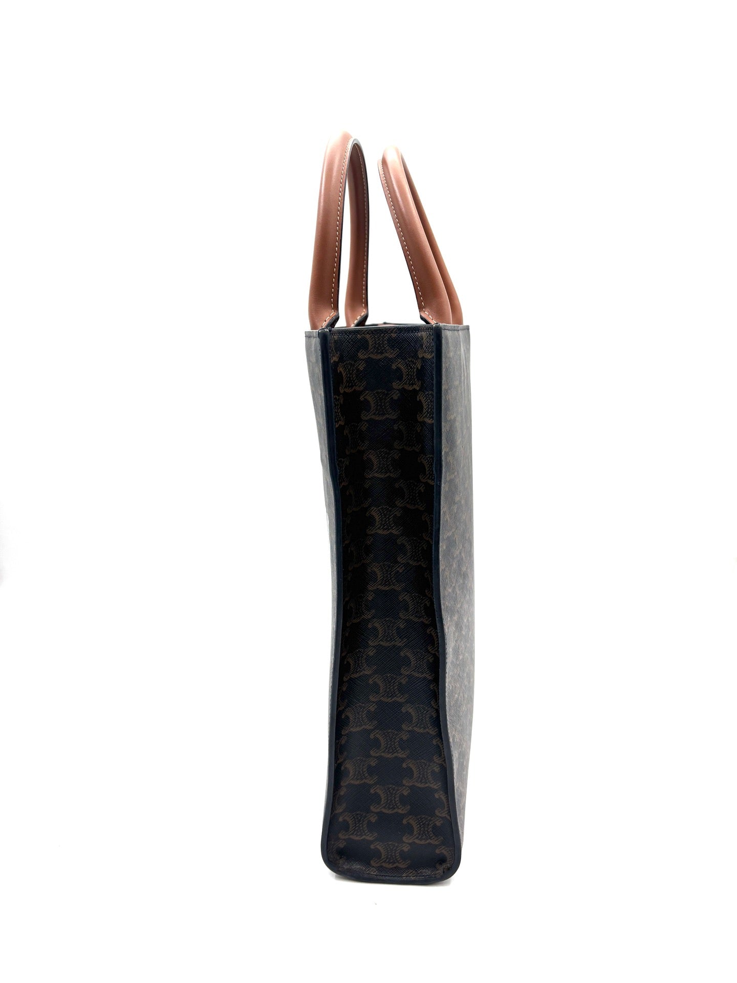 CELINE - Cabas Vertical - Leather - Brown - (large)