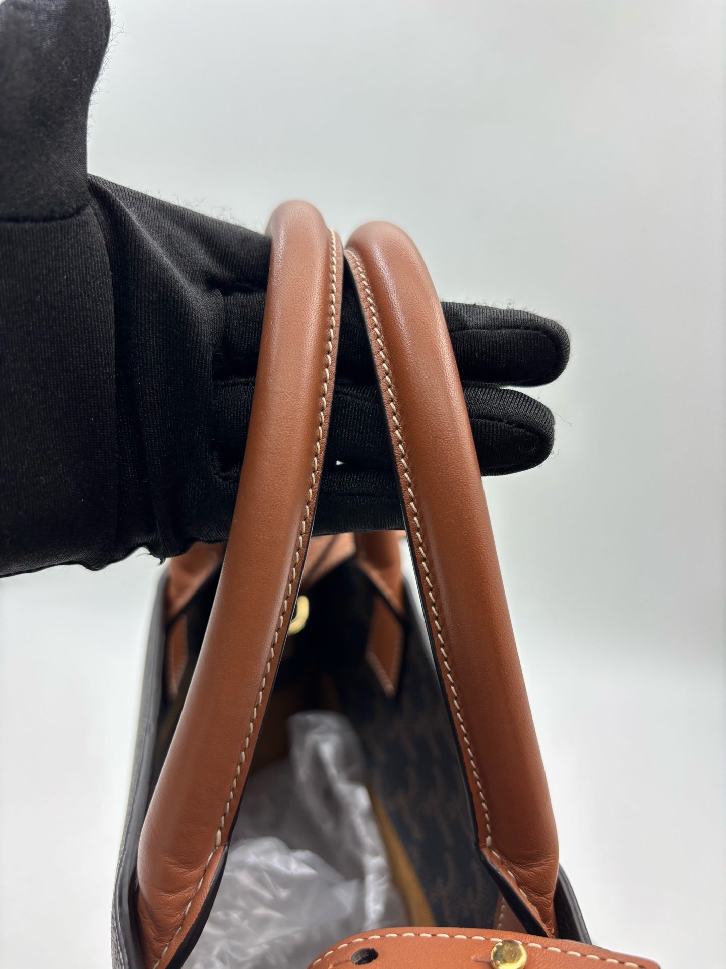 Celine - Cabas Vertical - Leather - Brown - (Medium)