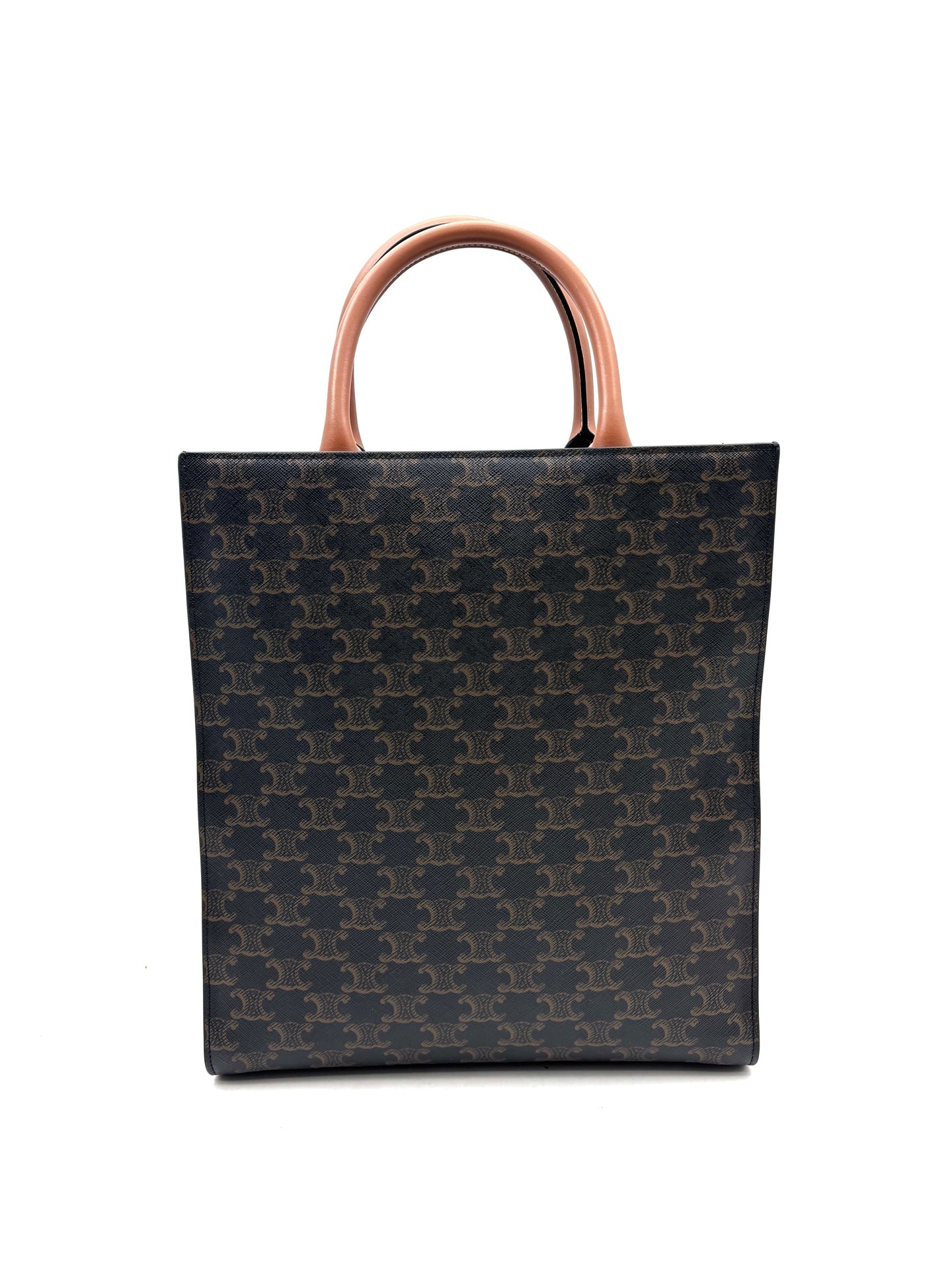 Celine - Cabas Vertical - Leather - Brown - (small)