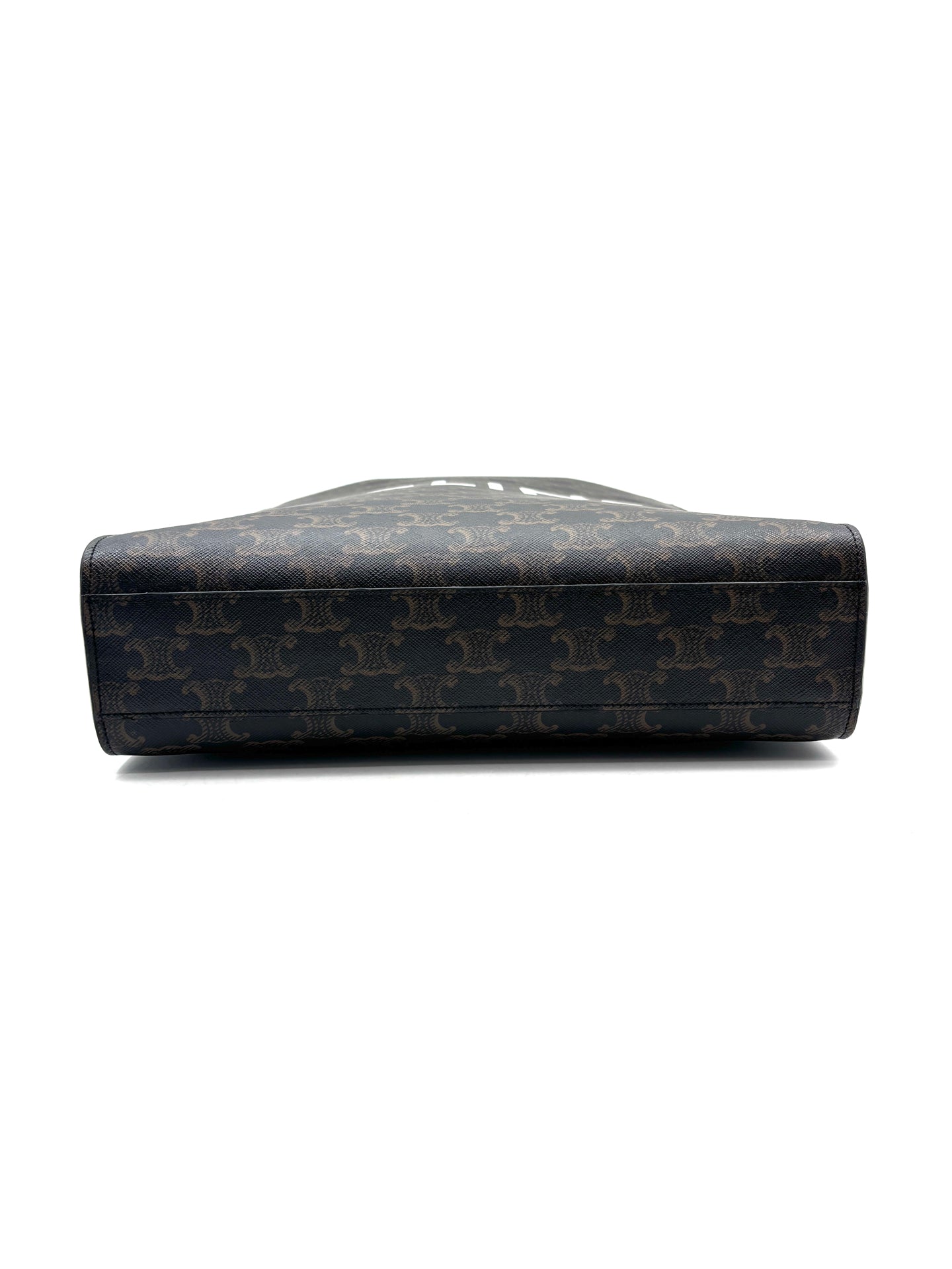 Celine - Cabas Vertical - Leather - Brown - (small)
